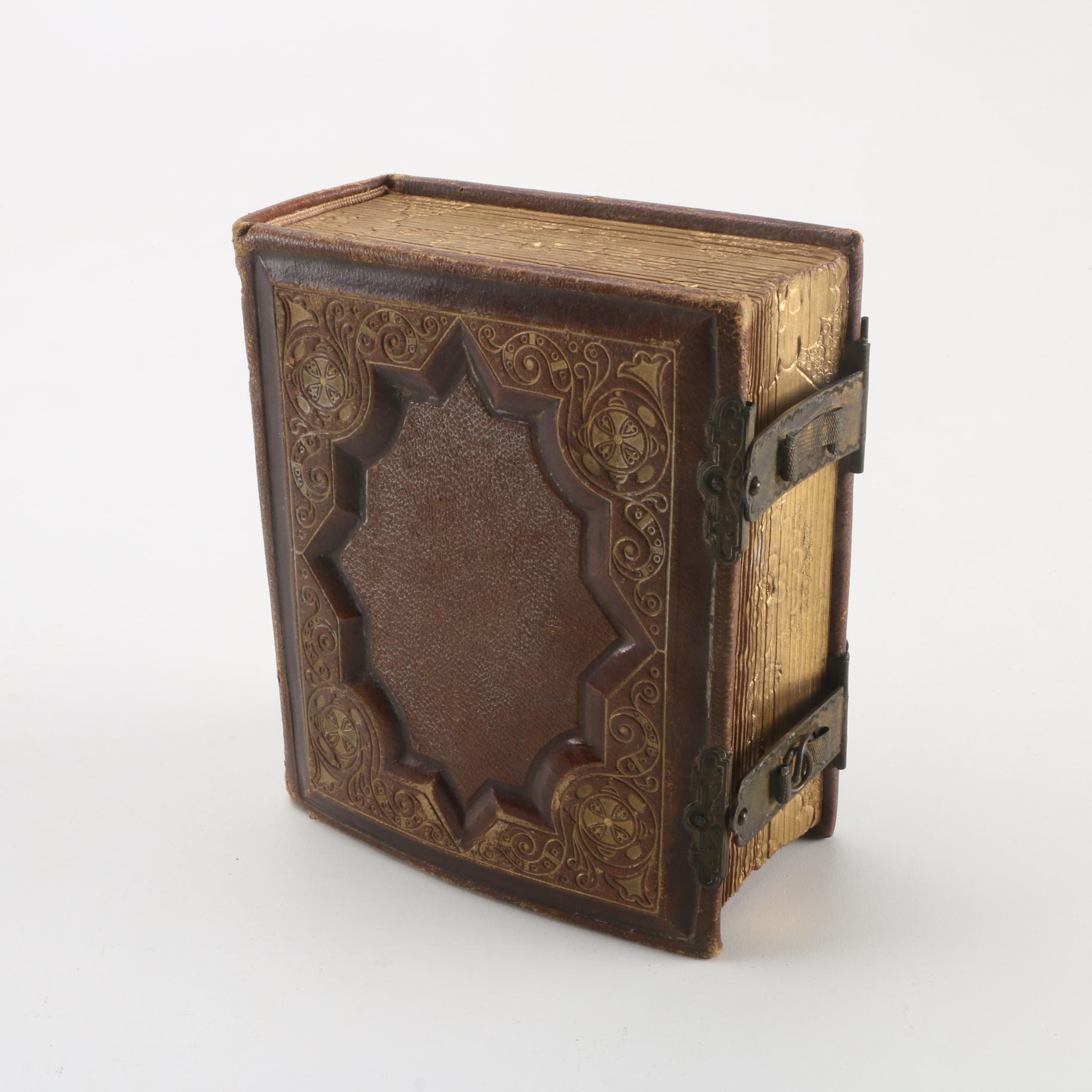 Latched Book of Antique Photographs