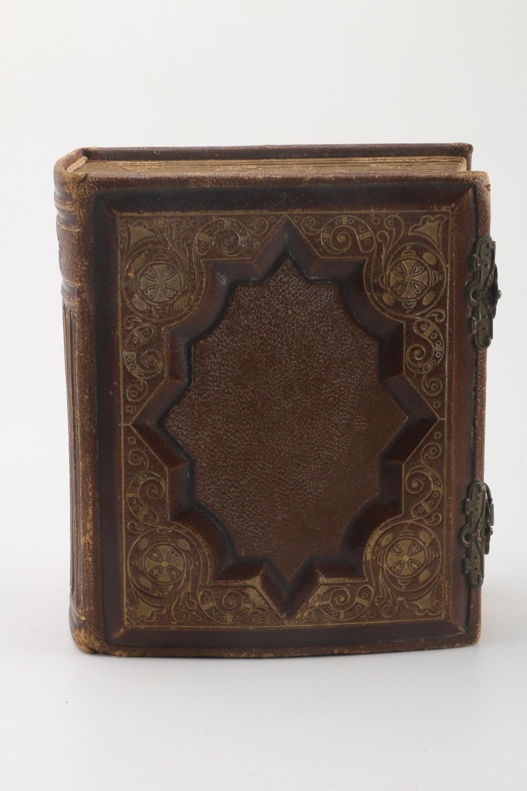 Latched Book of Antique Photographs
