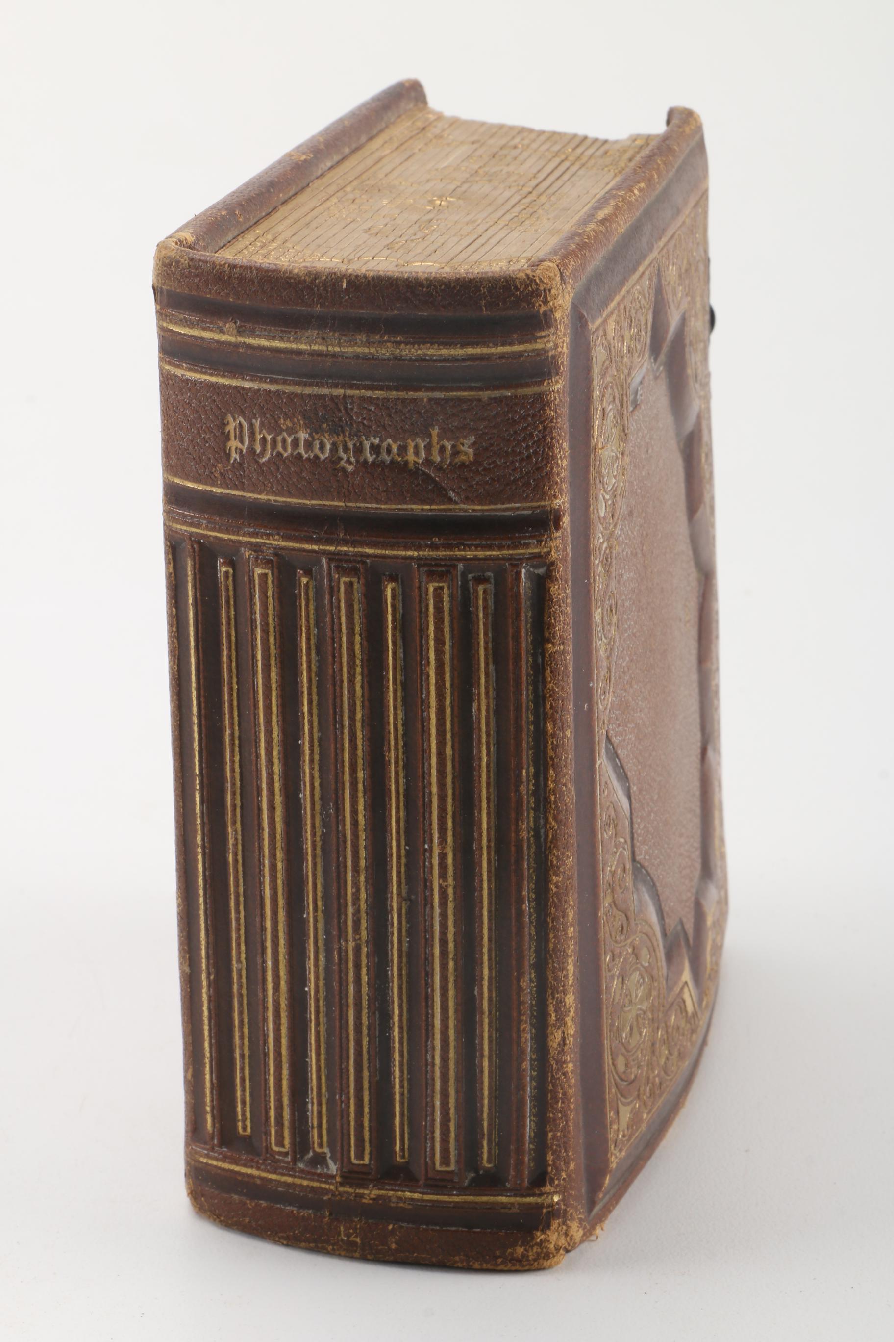 Latched Book of Antique Photographs