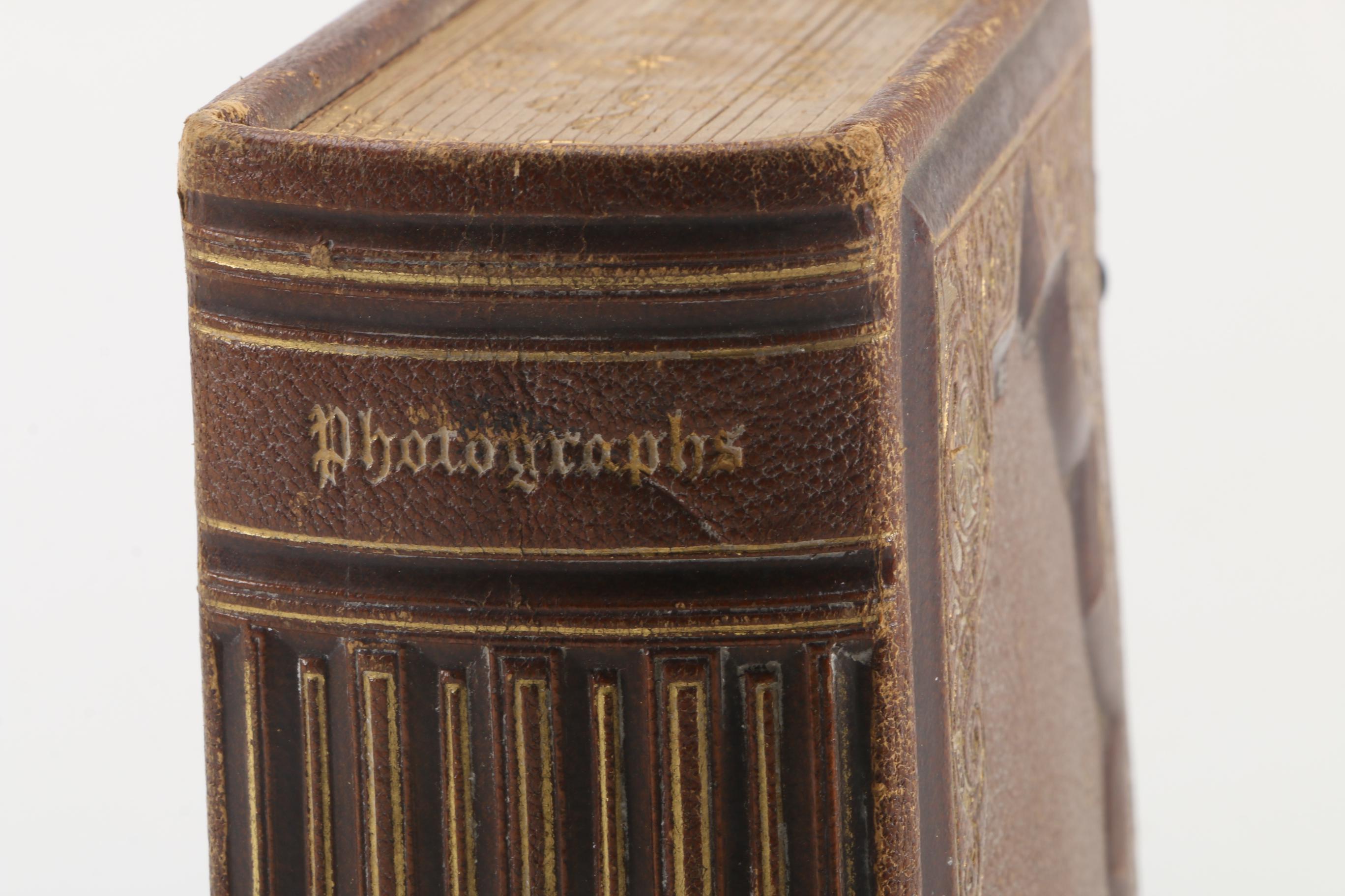 Latched Book of Antique Photographs