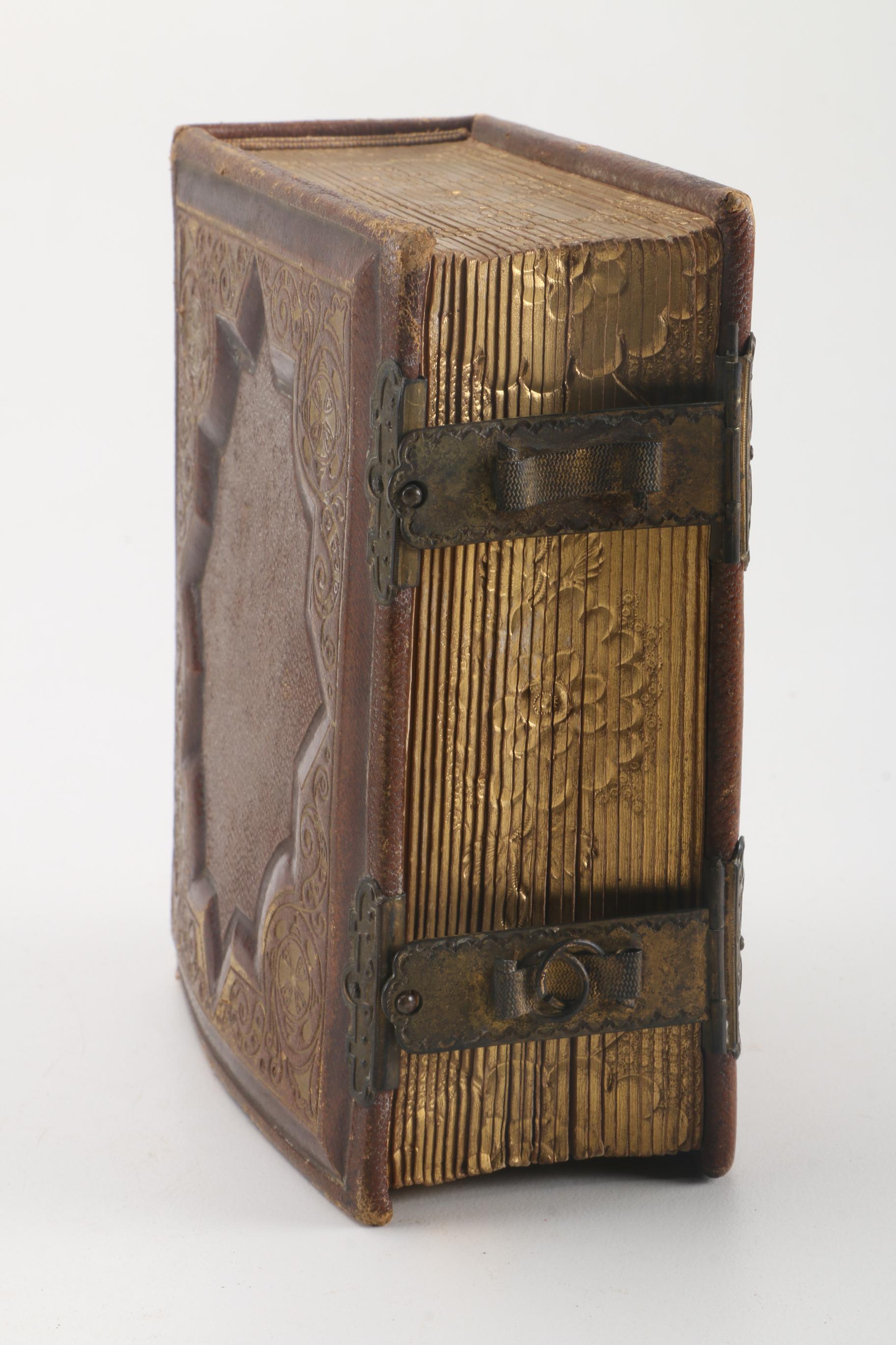 Latched Book of Antique Photographs