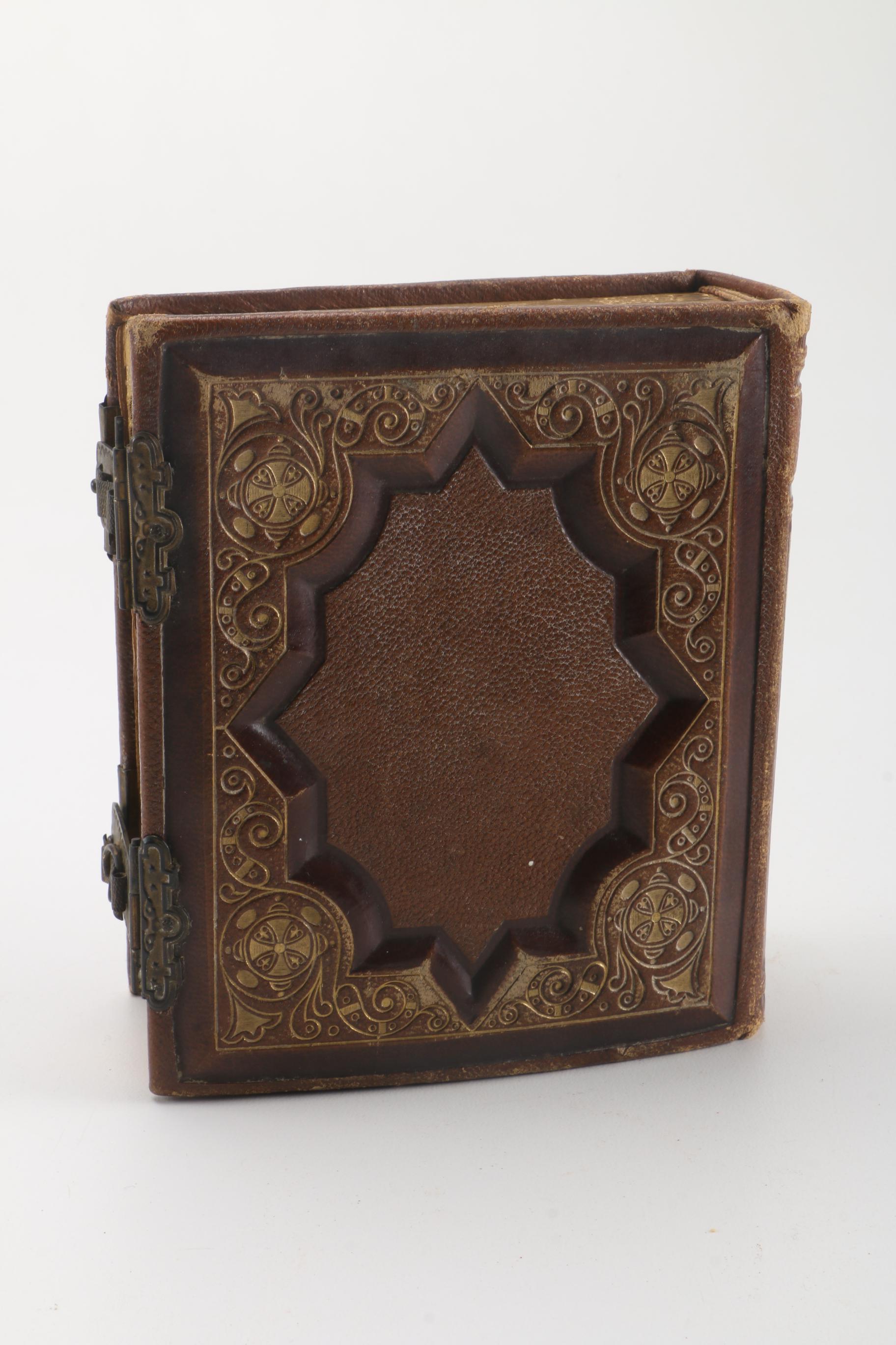 Latched Book of Antique Photographs