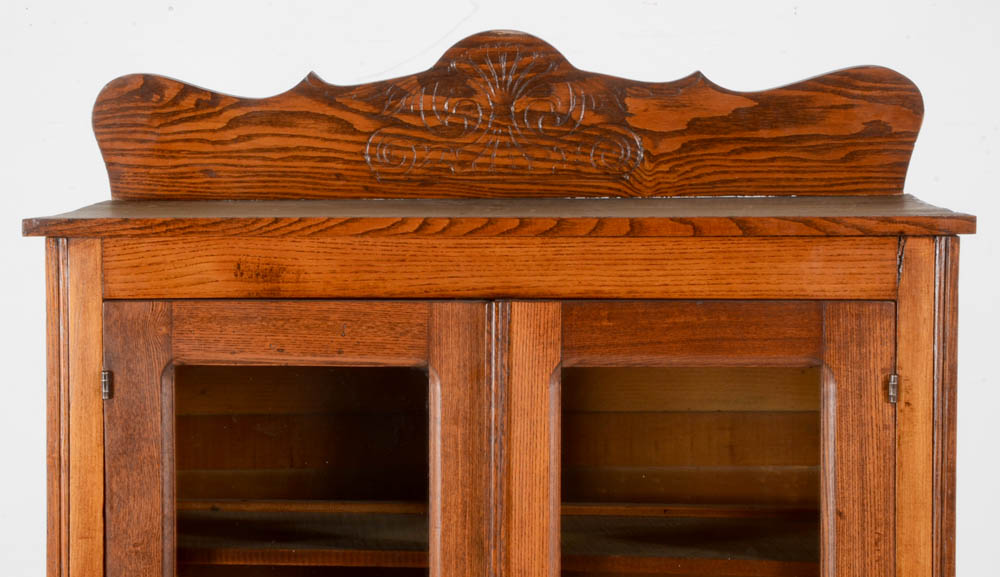 Late Victorian Oak Cupboard