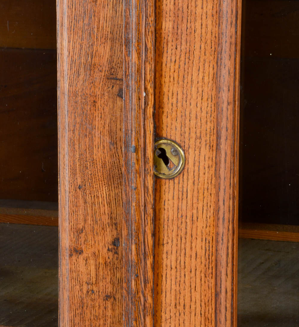 Late Victorian Oak Cupboard