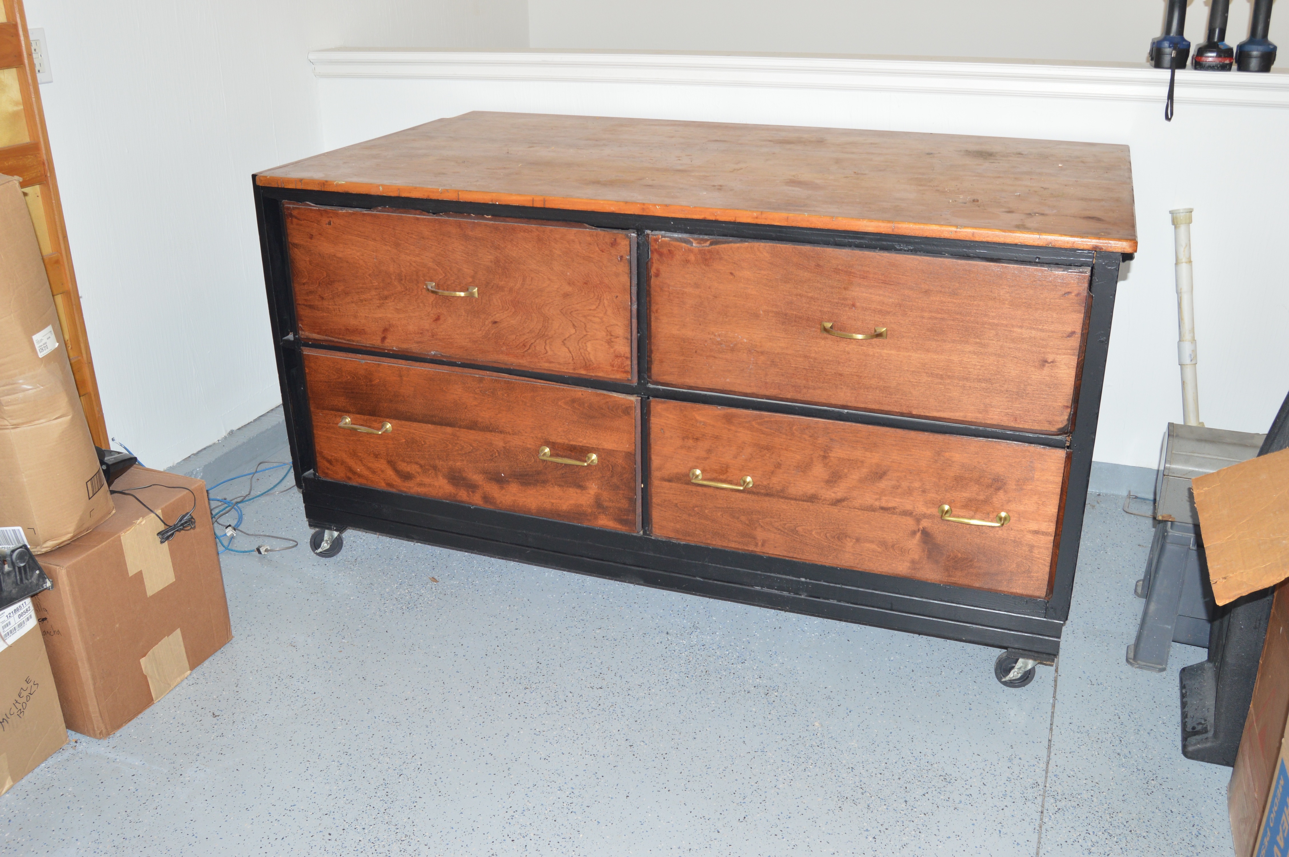 Garage/Workshop Storage and Work Table