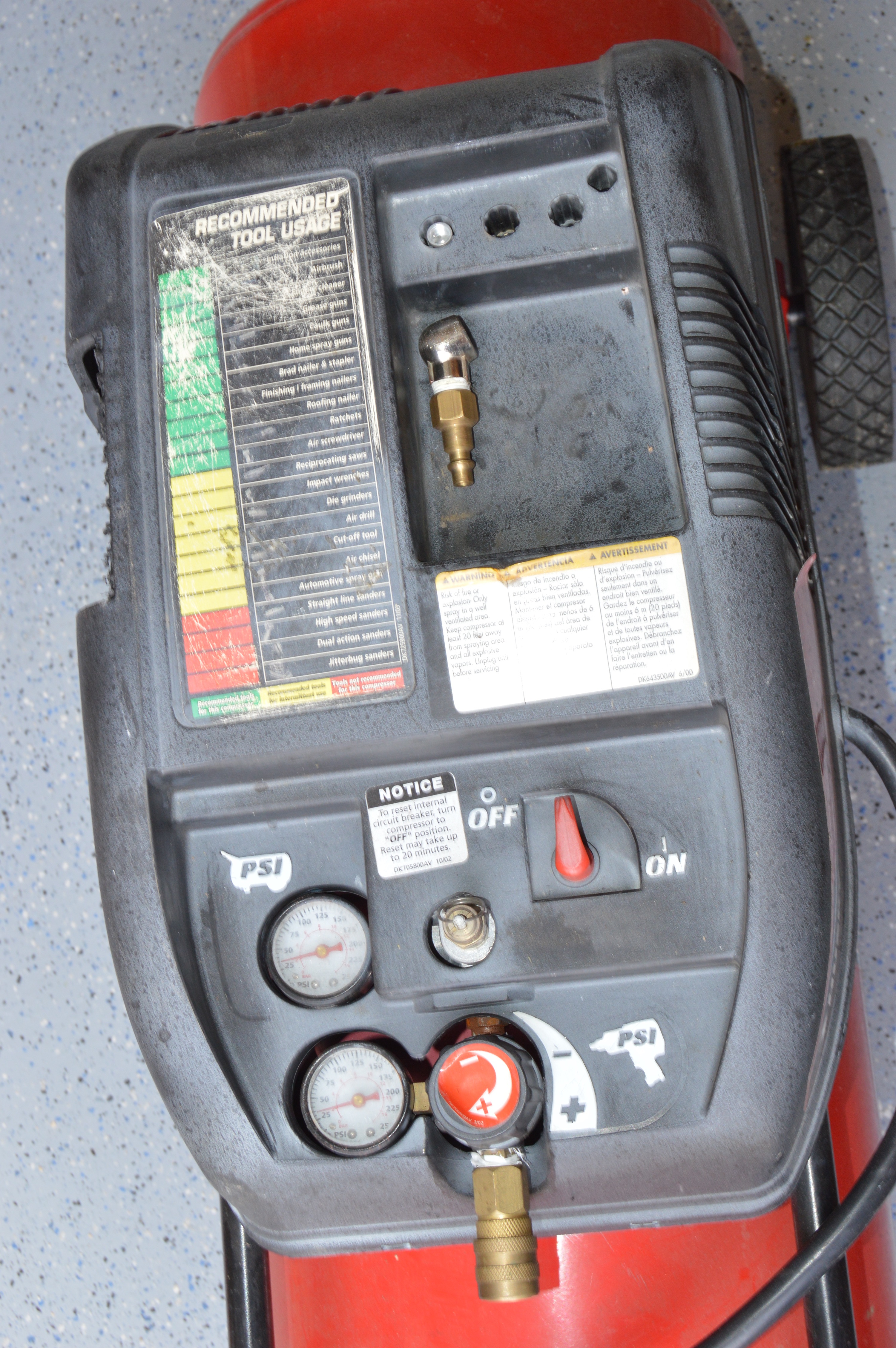 Portable 17 Gallon Air Compressor by Husky