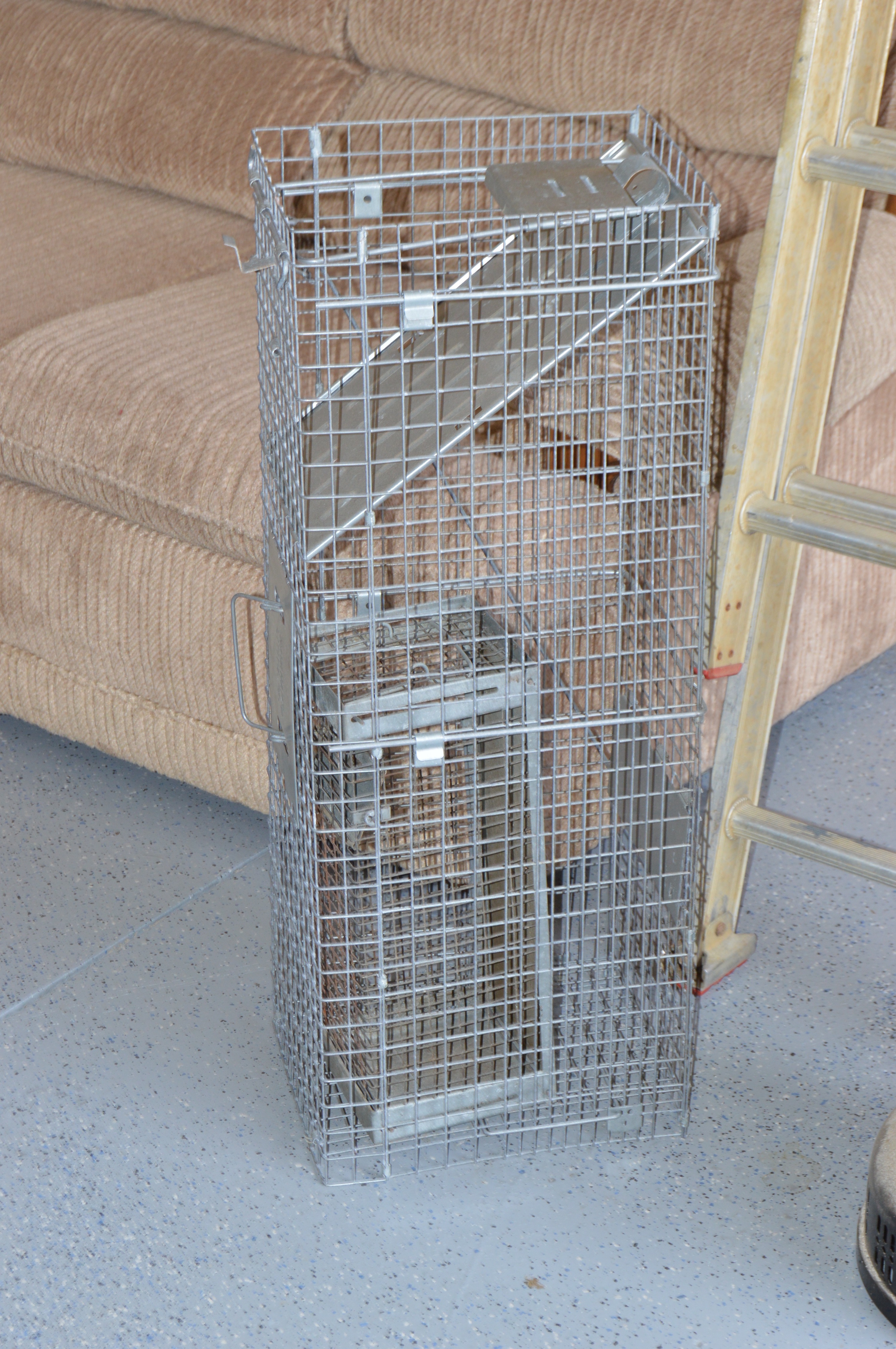 16' Extension Ladder, Vintage Kerosene Heater and Animal Traps