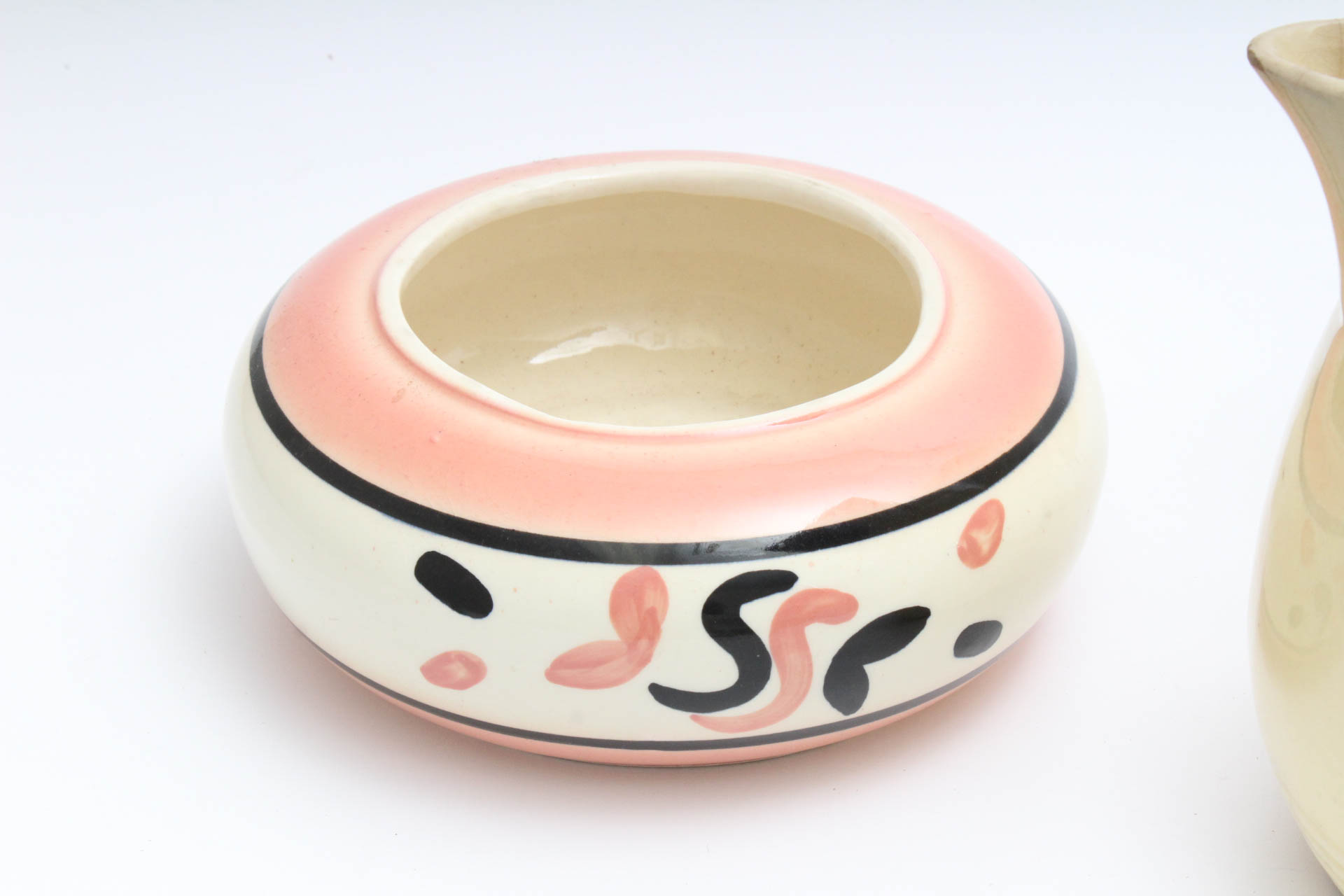 Antique and Vintage Pottery Assortment Featuing Robinson Ransbottom Pottery Company