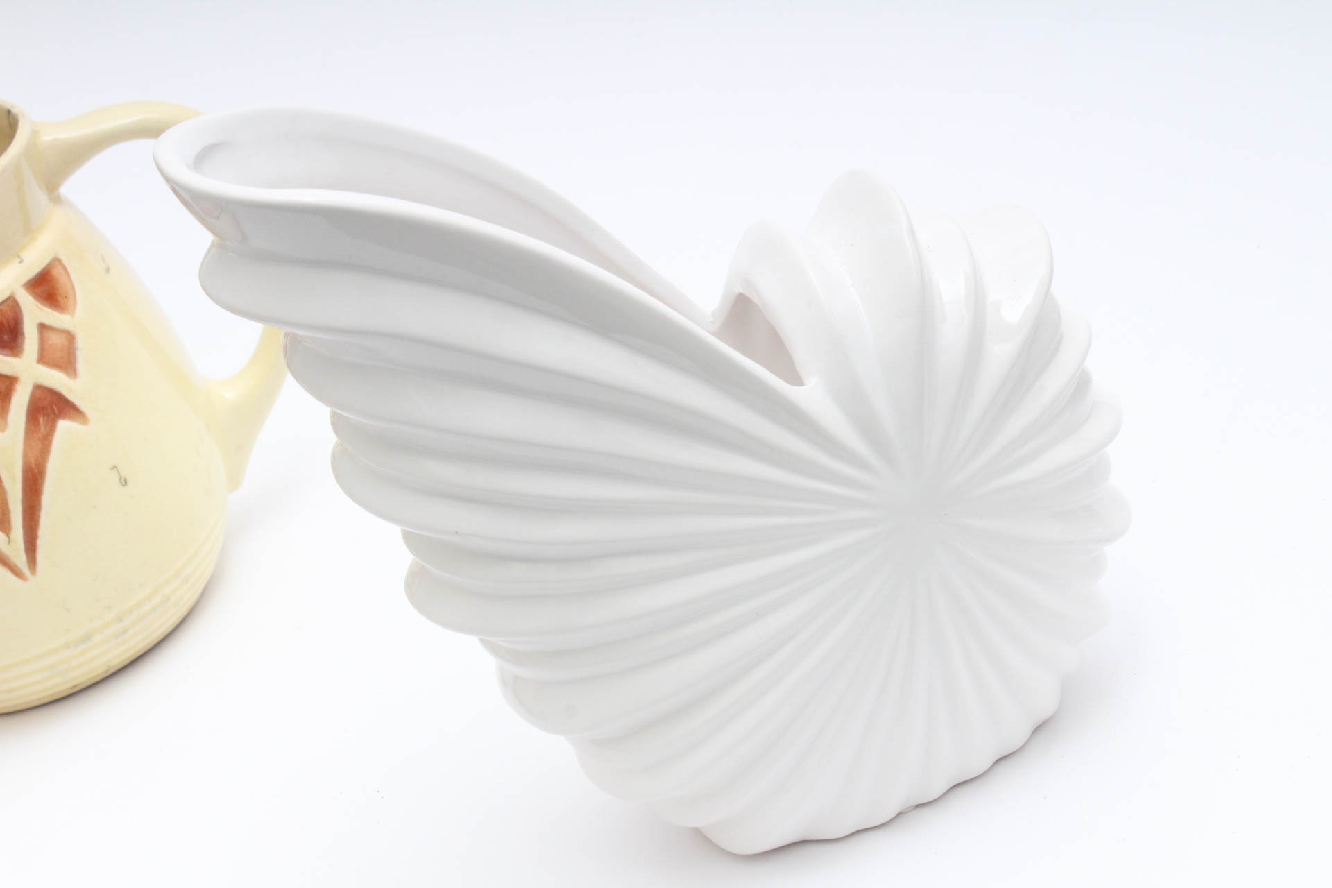 Antique and Vintage Pottery Assortment Featuing Robinson Ransbottom Pottery Company