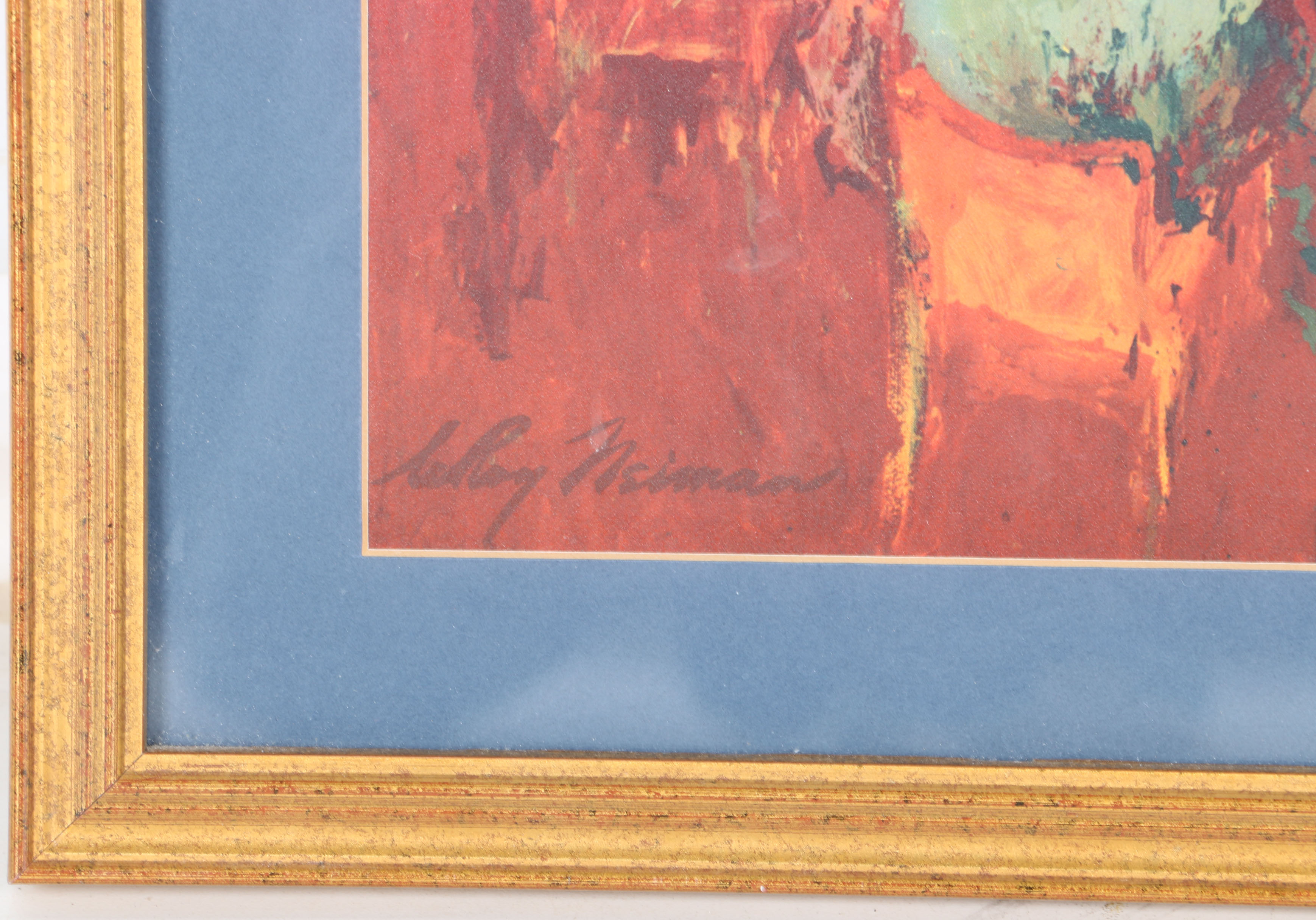 LeRoy Neiman Offset Lithograph "Gaming Table"