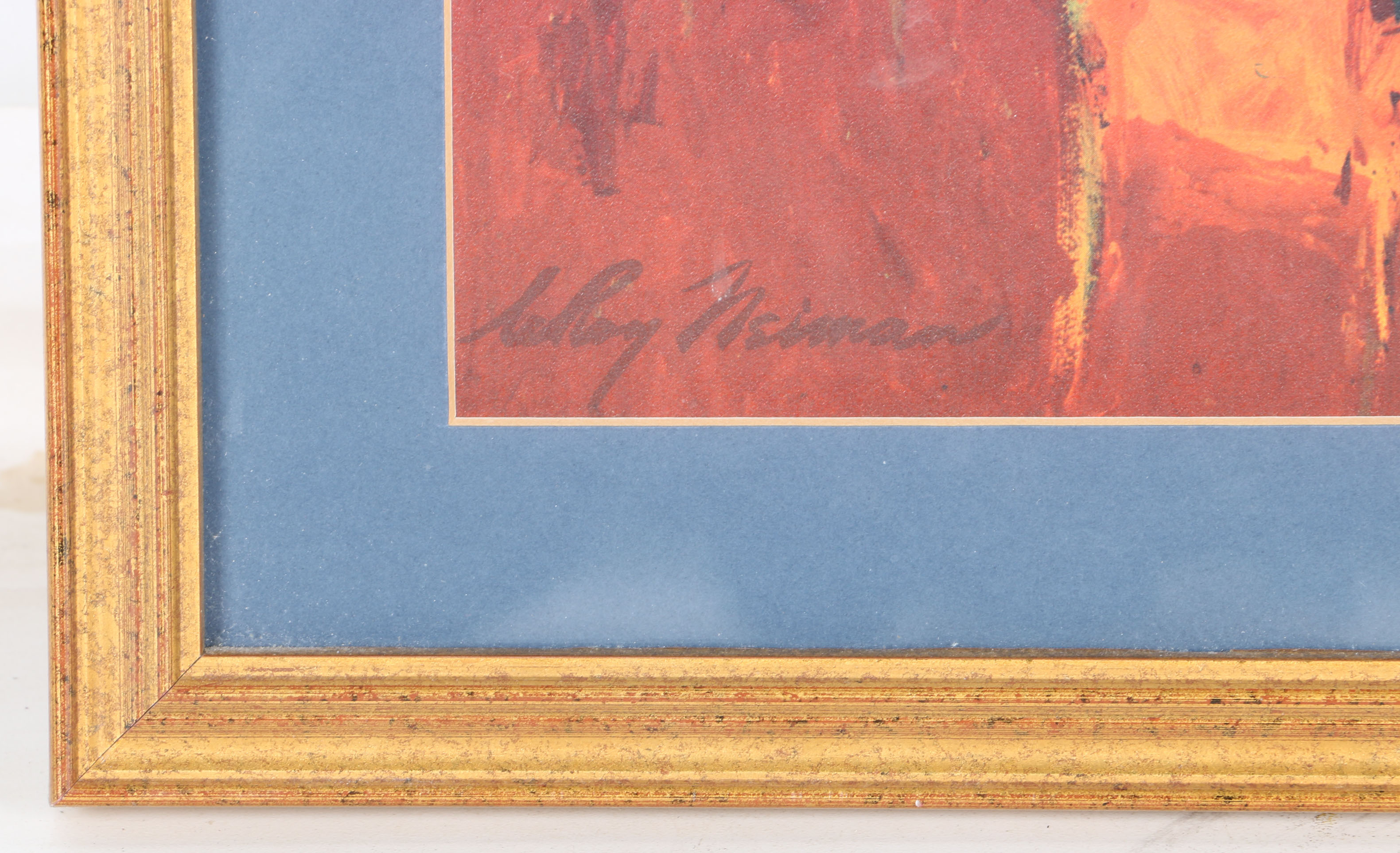 LeRoy Neiman Offset Lithograph "Gaming Table"