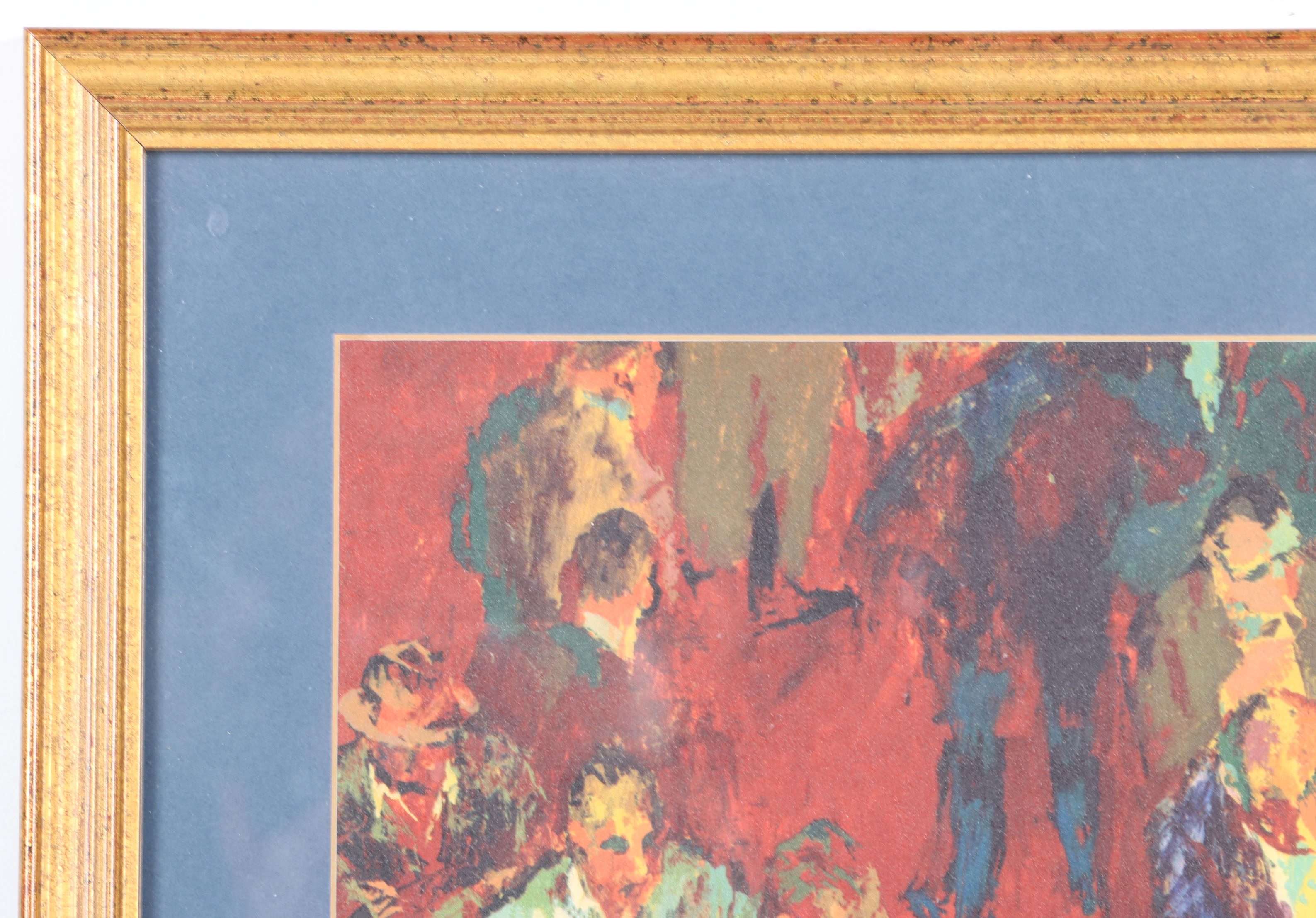 LeRoy Neiman Offset Lithograph "Gaming Table"