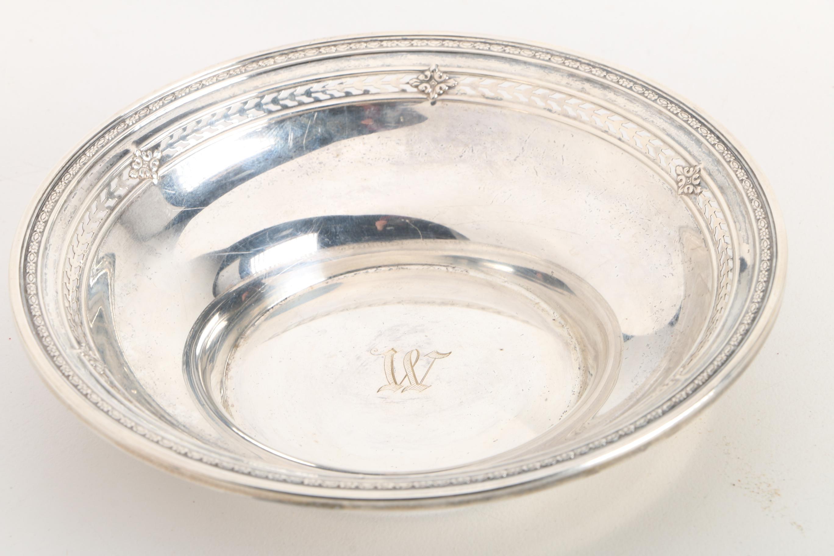 Early 20th Century Wilcox & Wagoner Sterling Silver Bowls