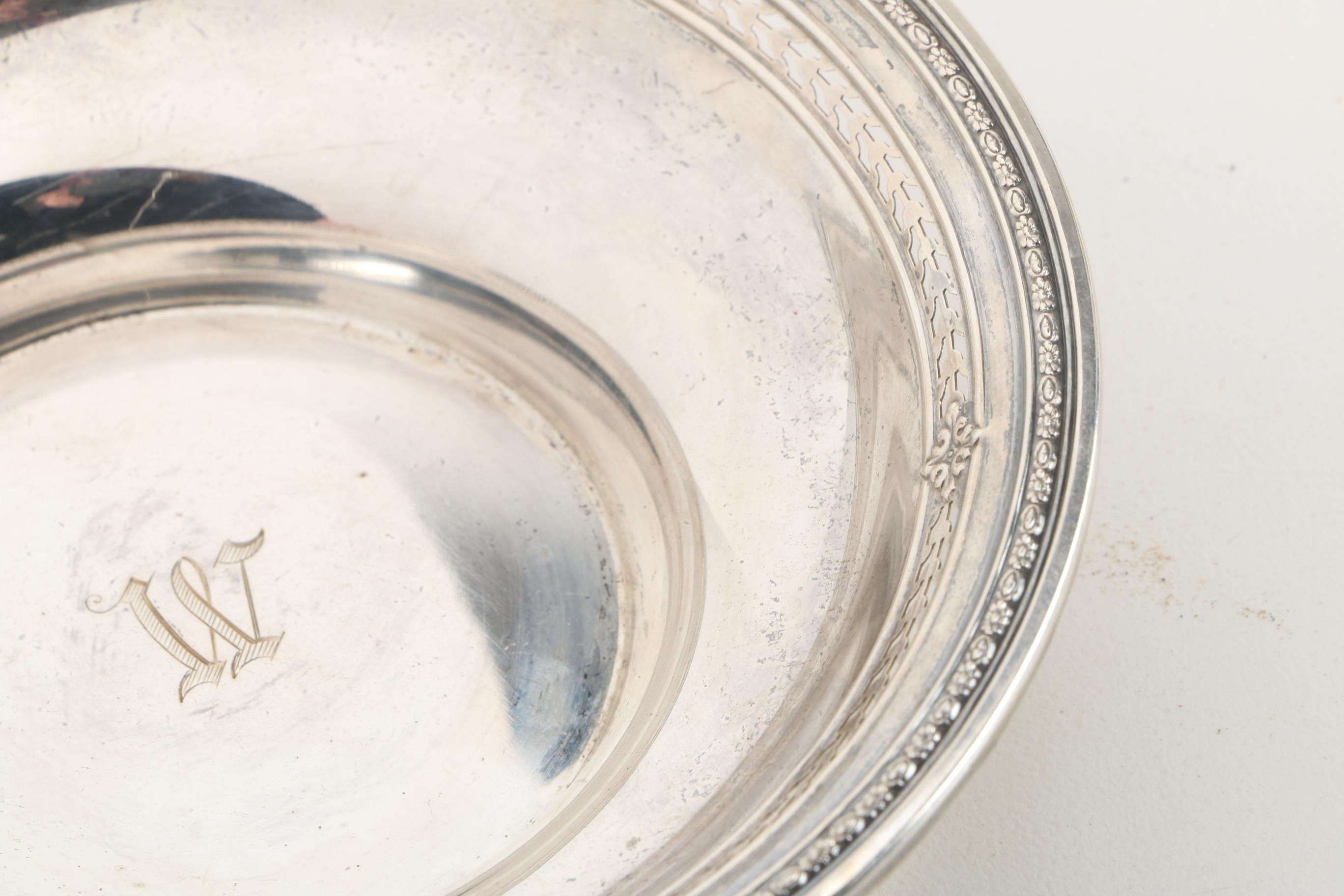 Early 20th Century Wilcox & Wagoner Sterling Silver Bowls