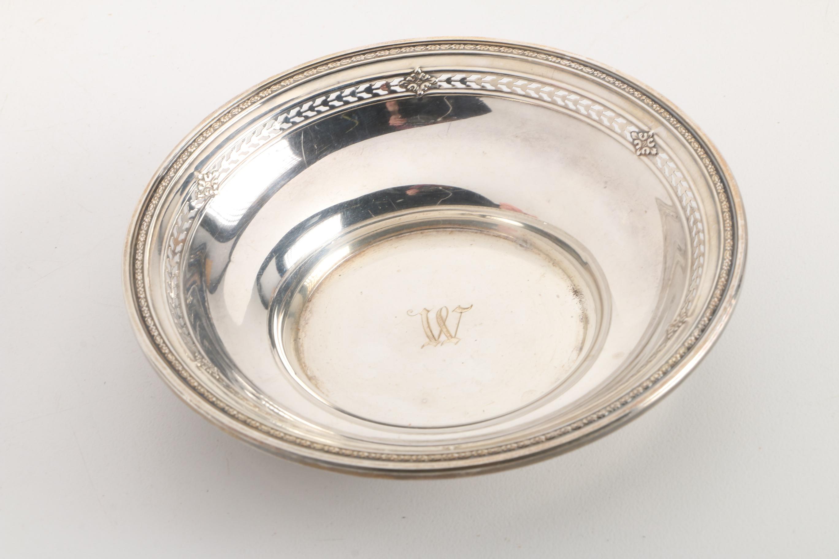 Early 20th Century Wilcox & Wagoner Sterling Silver Bowls