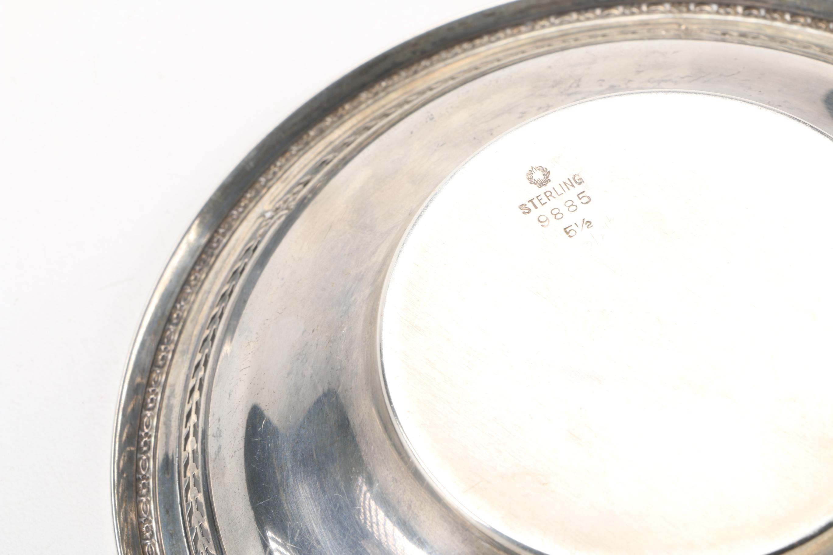 Early 20th Century Wilcox & Wagoner Sterling Silver Bowls