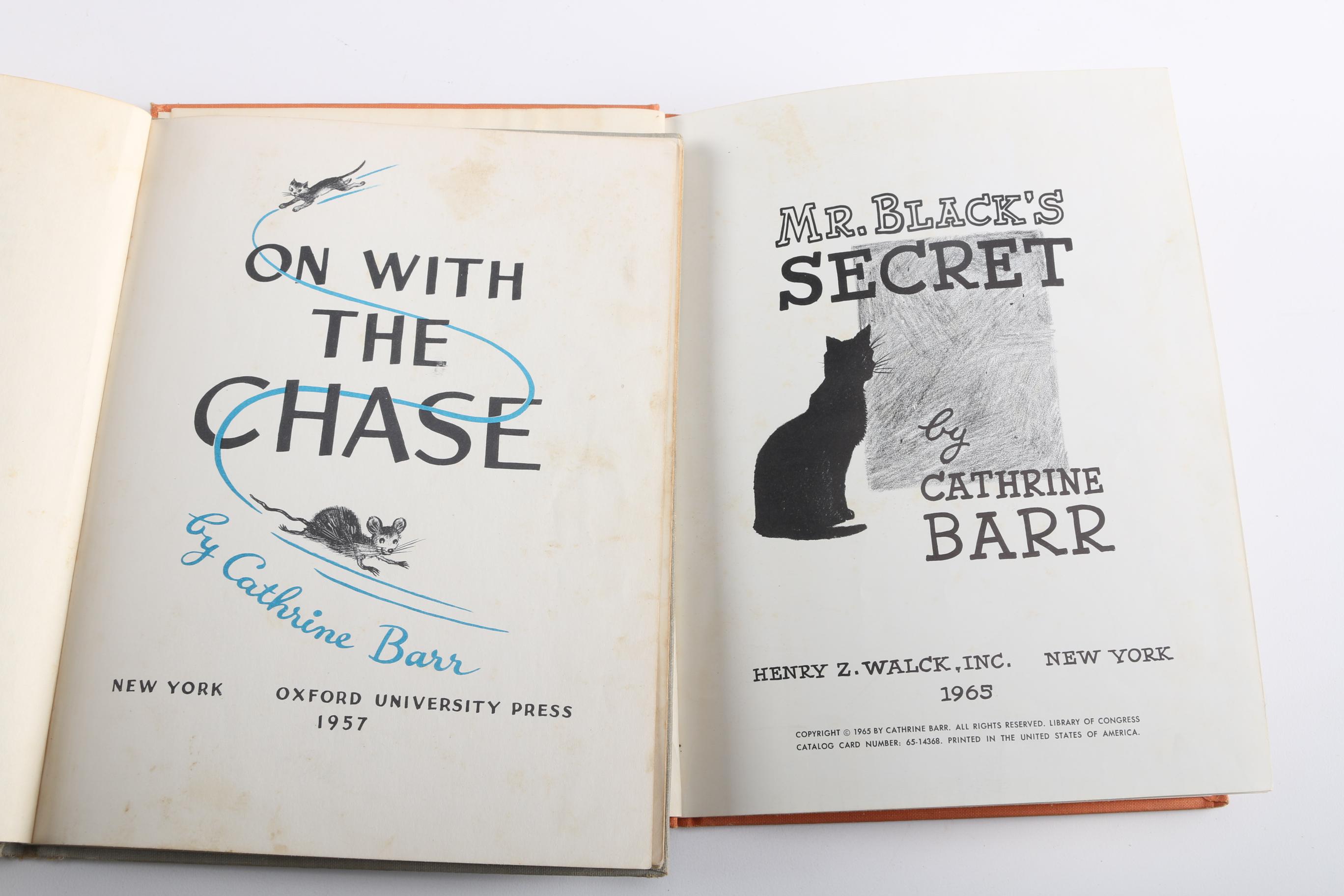 Assortment of Children's Books by Cathrine Baar