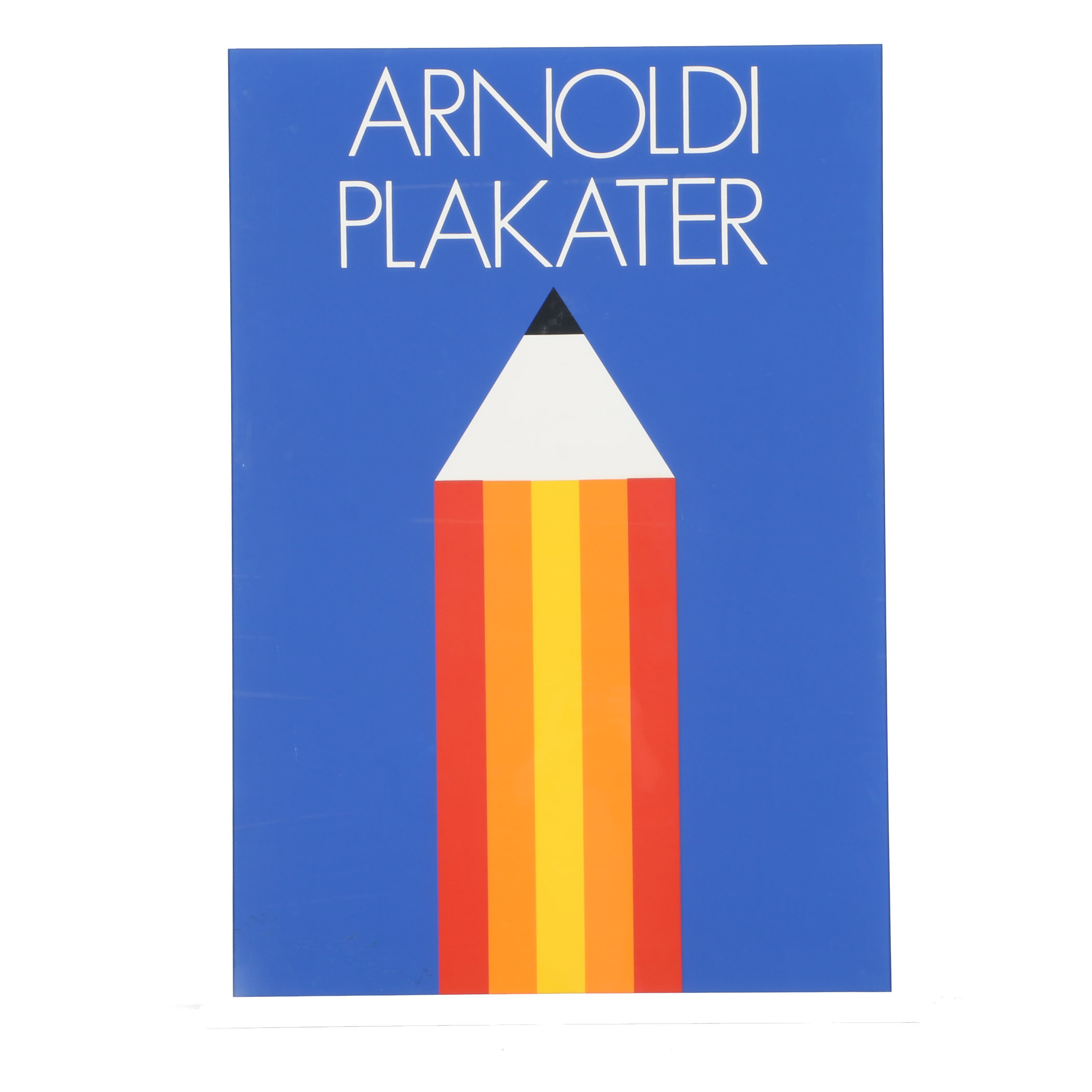 Vintage Per Arnoldi Serigraph Modern Pencil Design