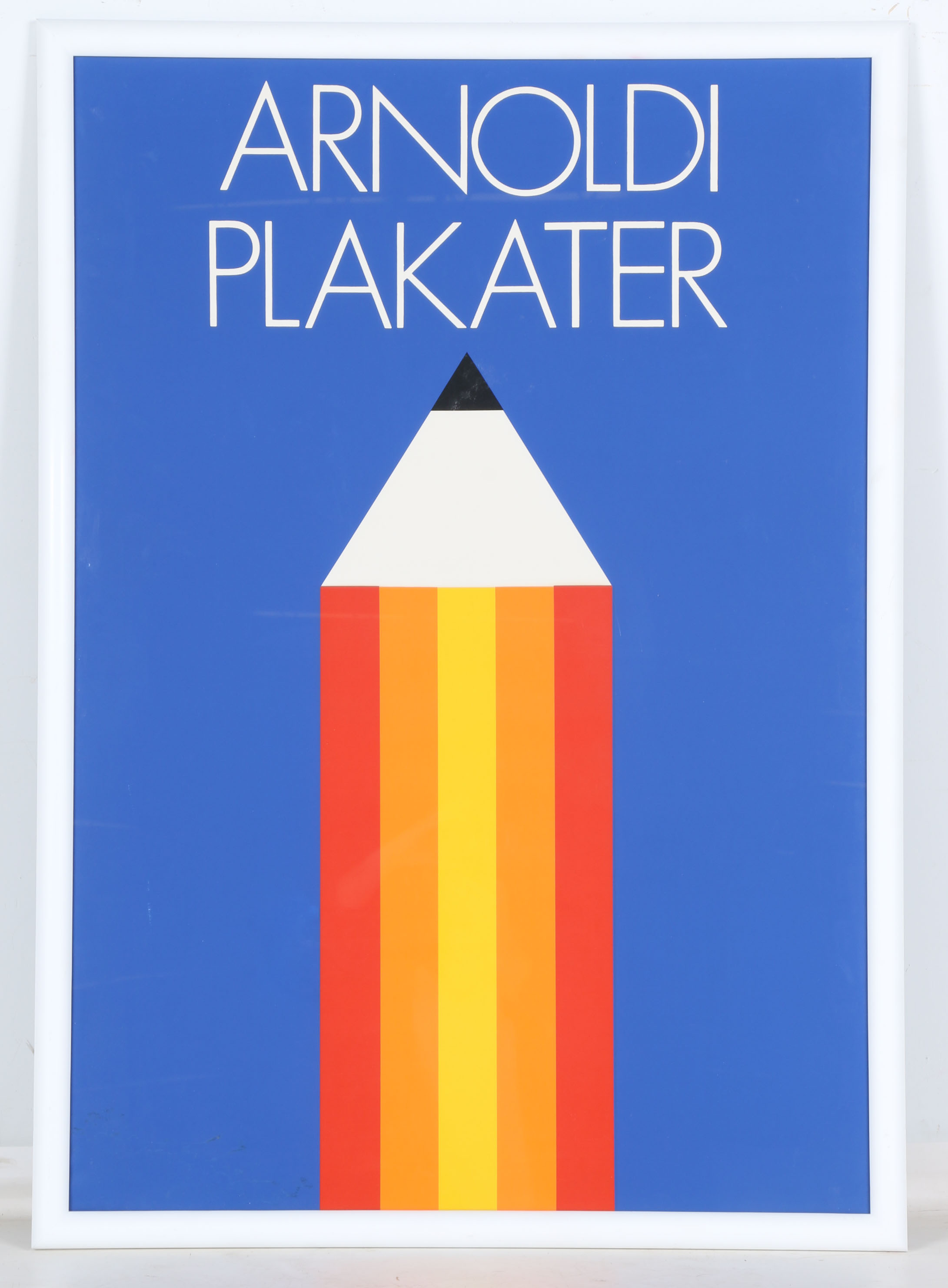 Vintage Per Arnoldi Serigraph Modern Pencil Design