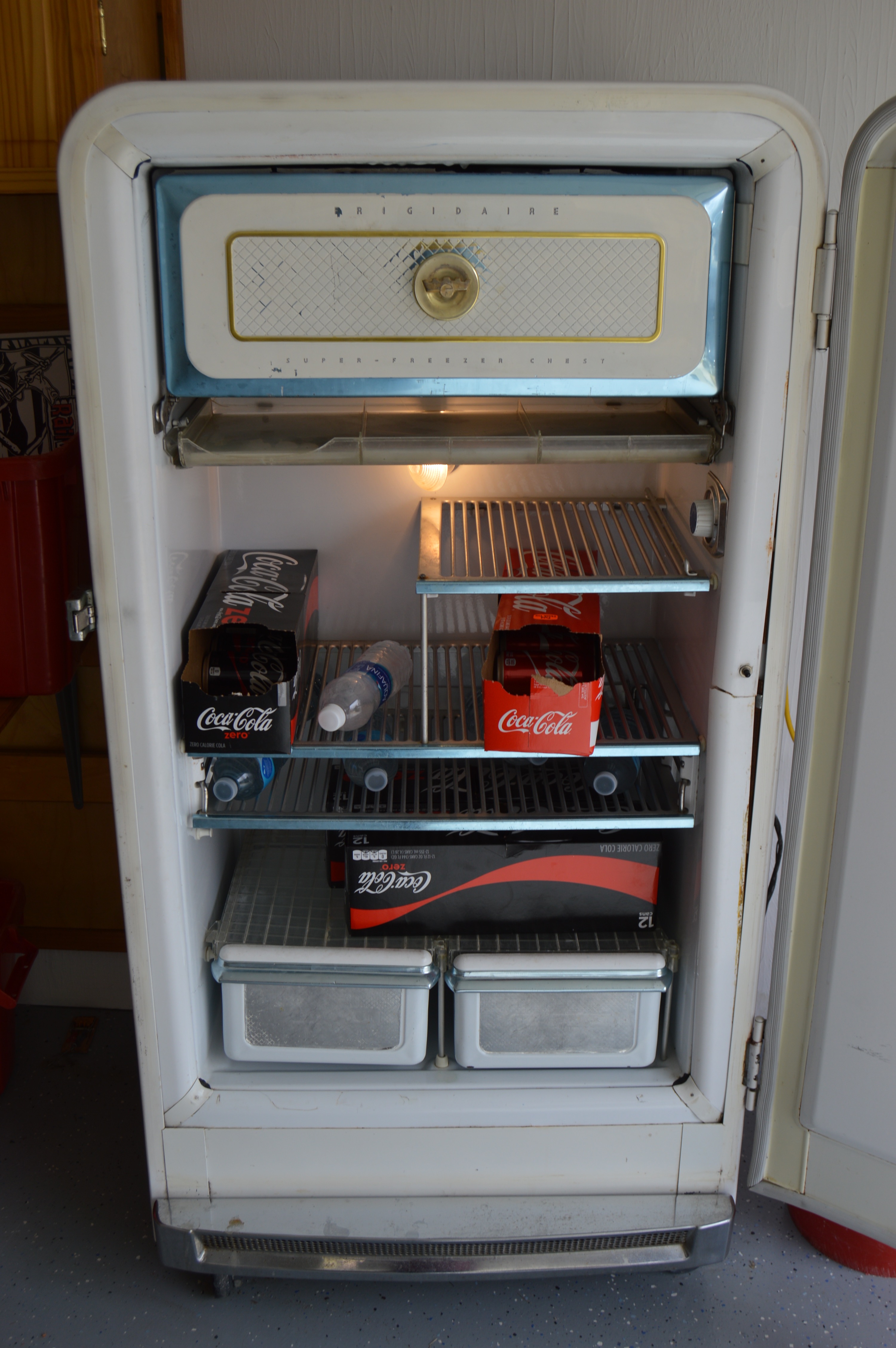 Retro 'Frigidaire' Refrigerator by General Motors, Circa 1949
