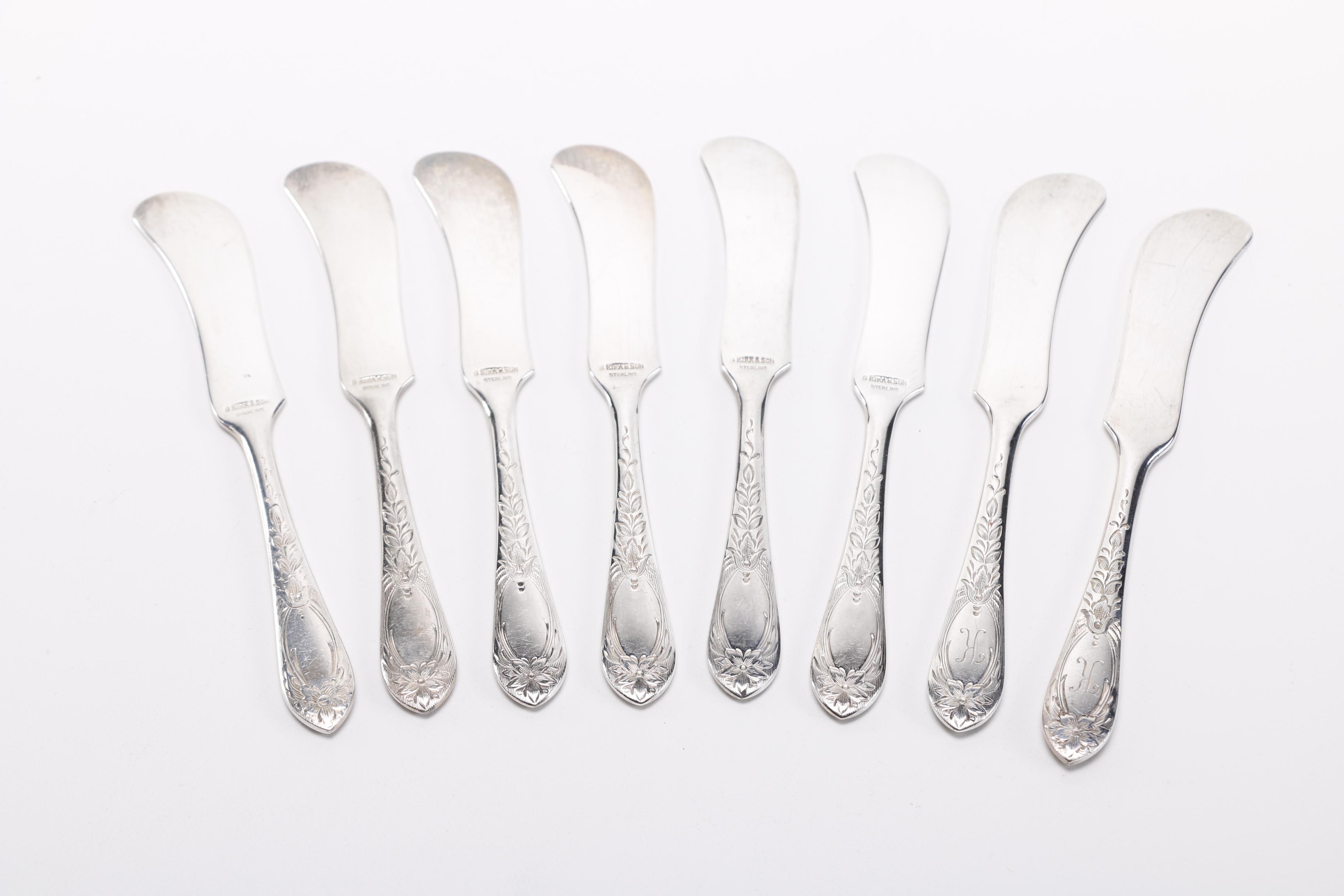 S. Kirk & Sons Sterling Silver "Primrose" Flatware and More