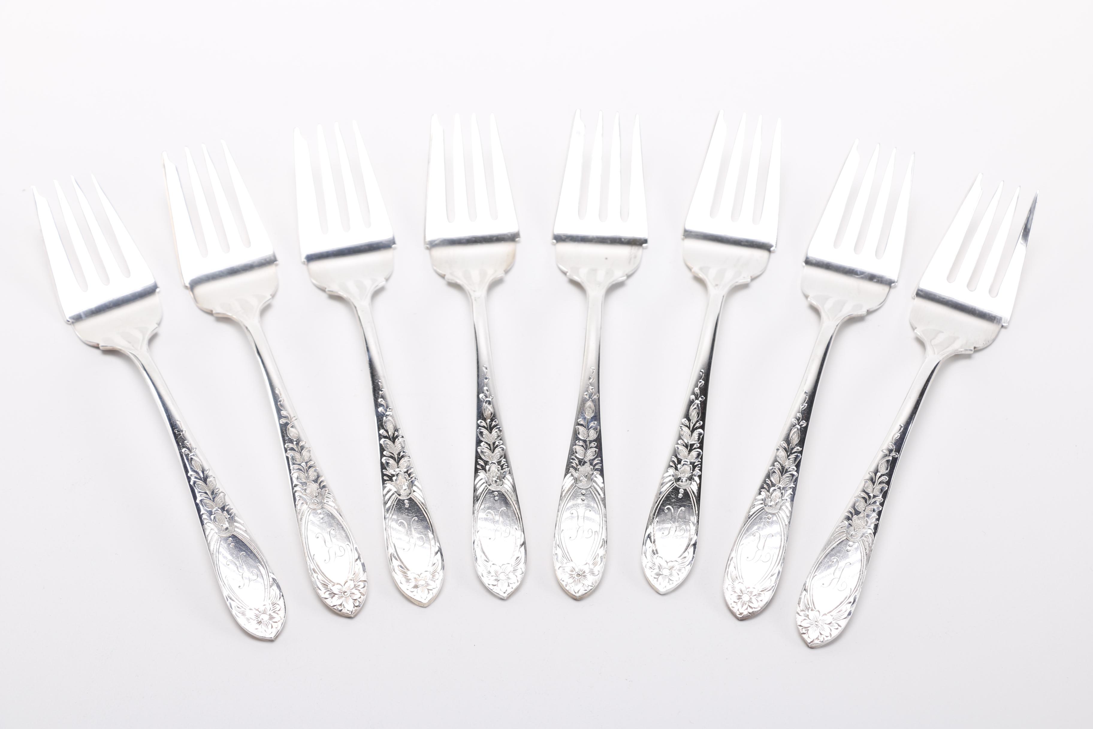 S. Kirk & Sons Sterling Silver "Primrose" Flatware and More