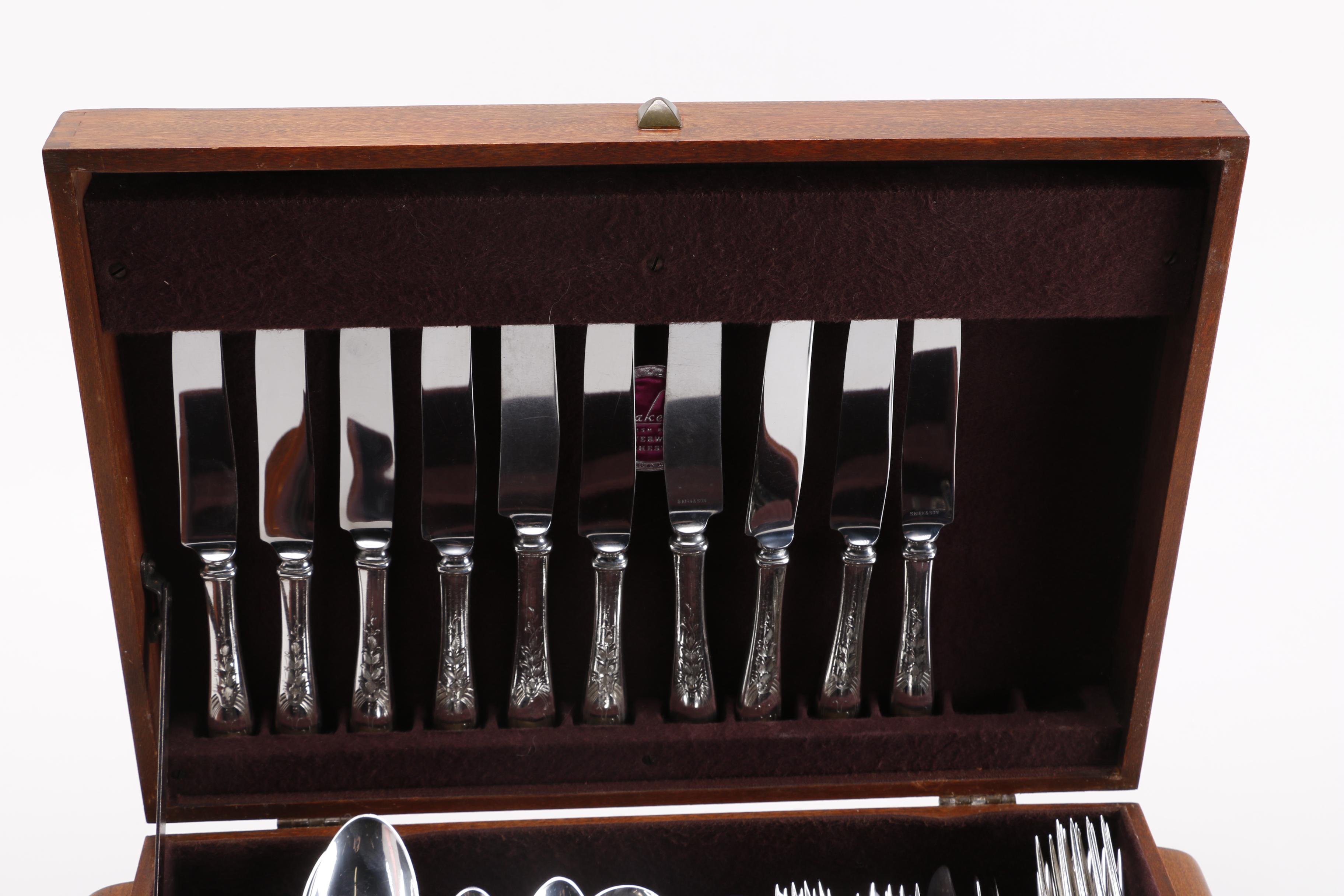 S. Kirk & Sons Sterling Silver "Primrose" Flatware and More