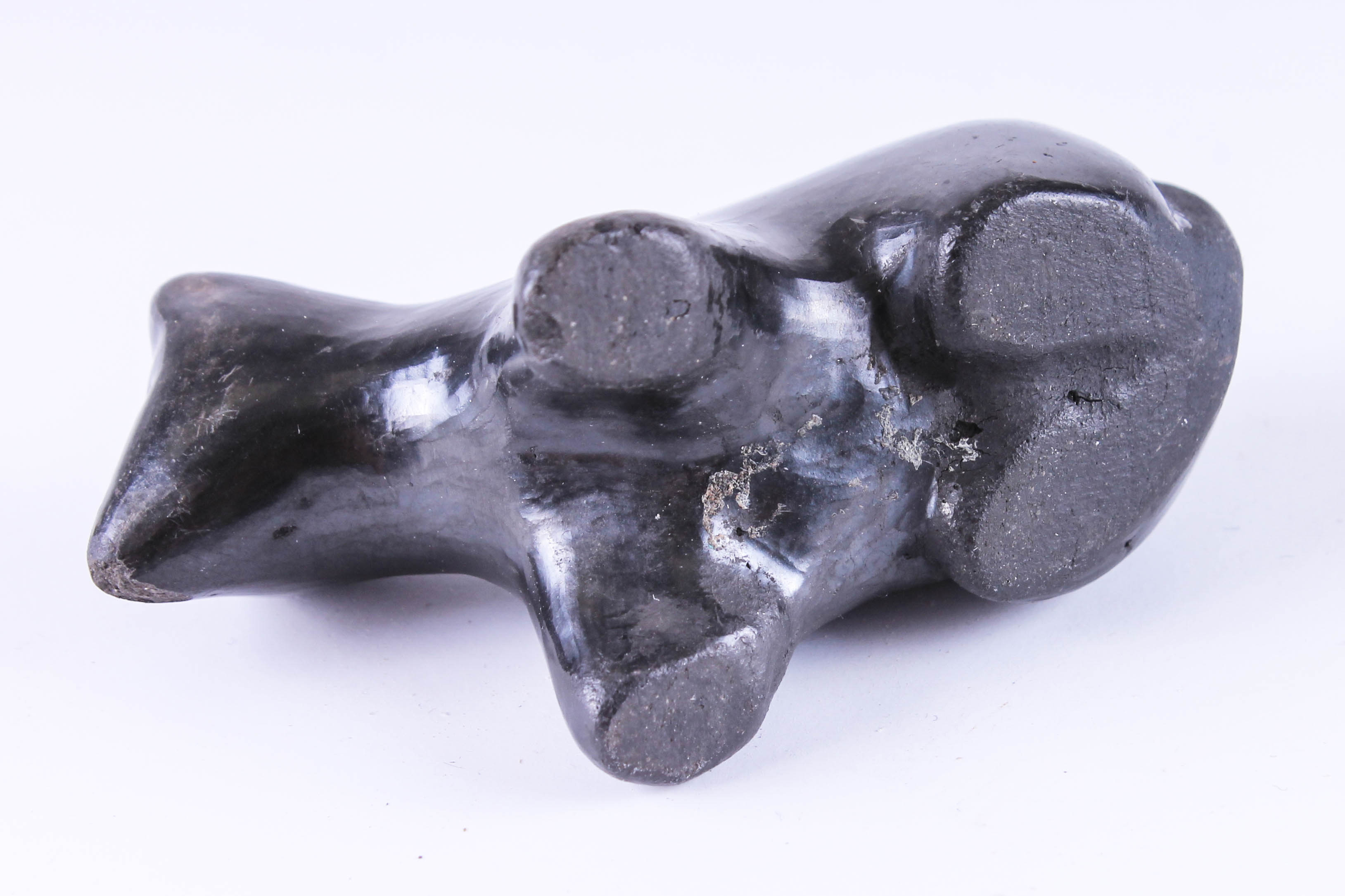 Native American Style Mini Pots and Two Fetishes