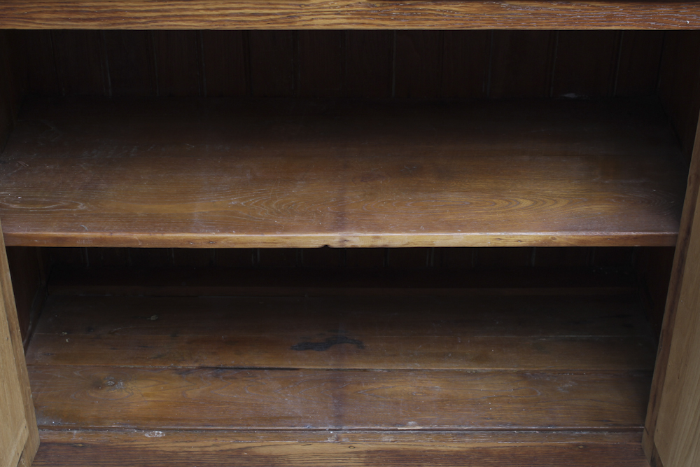 Vintage Oak China Cabinet