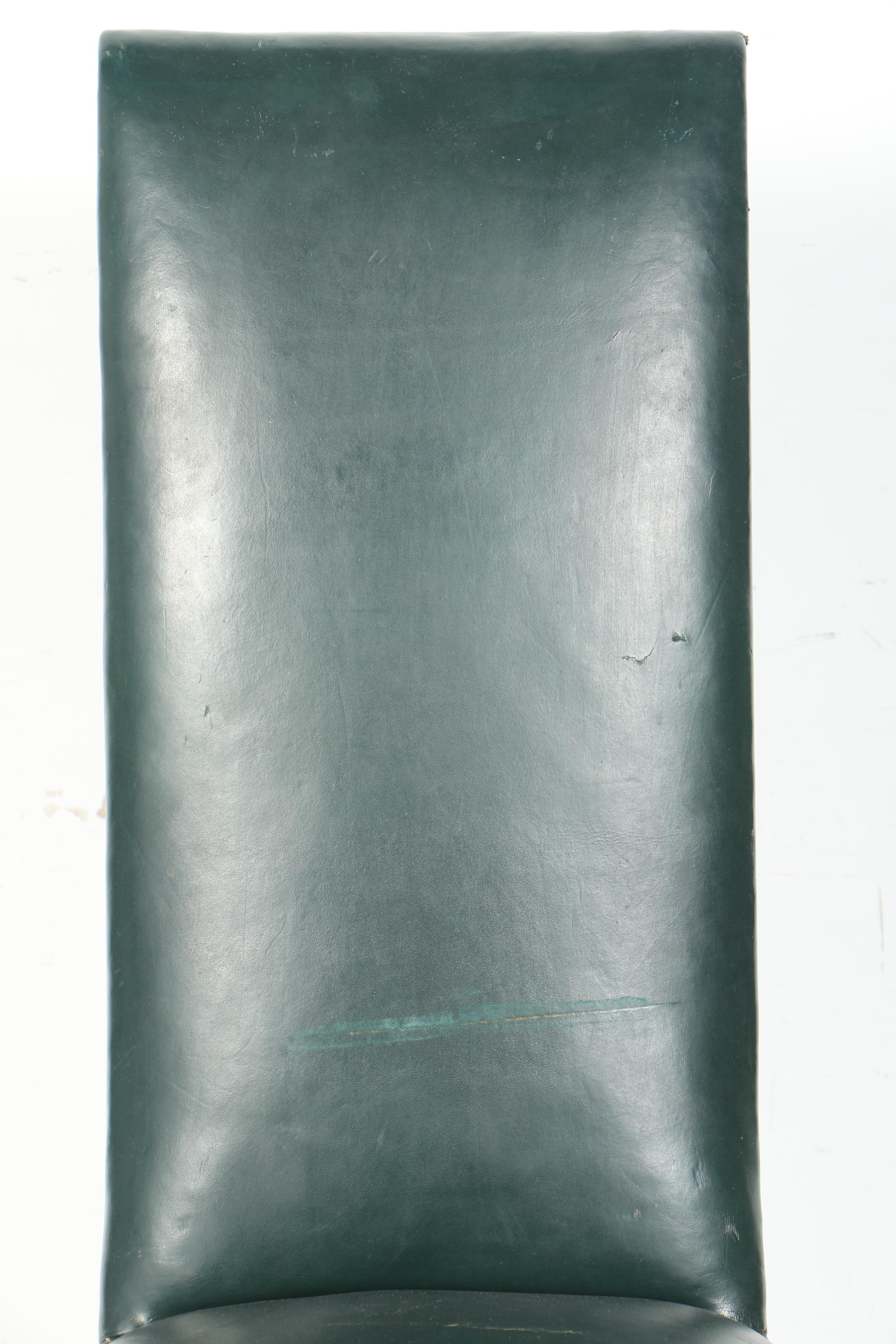 HIgh Back Leather Dining Chair