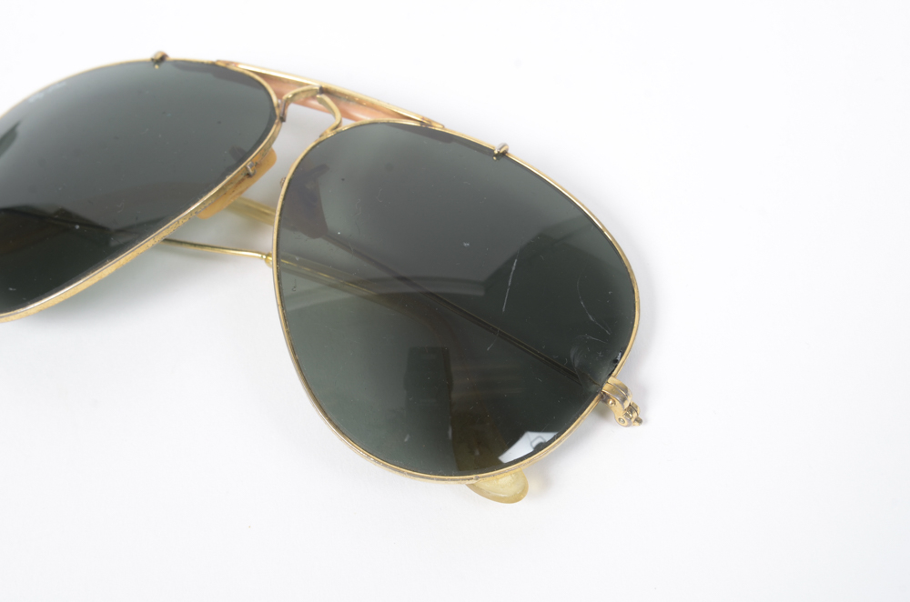 Vintage Ray-Ban "Outdoorsman" Aviator Sunglasses with Case