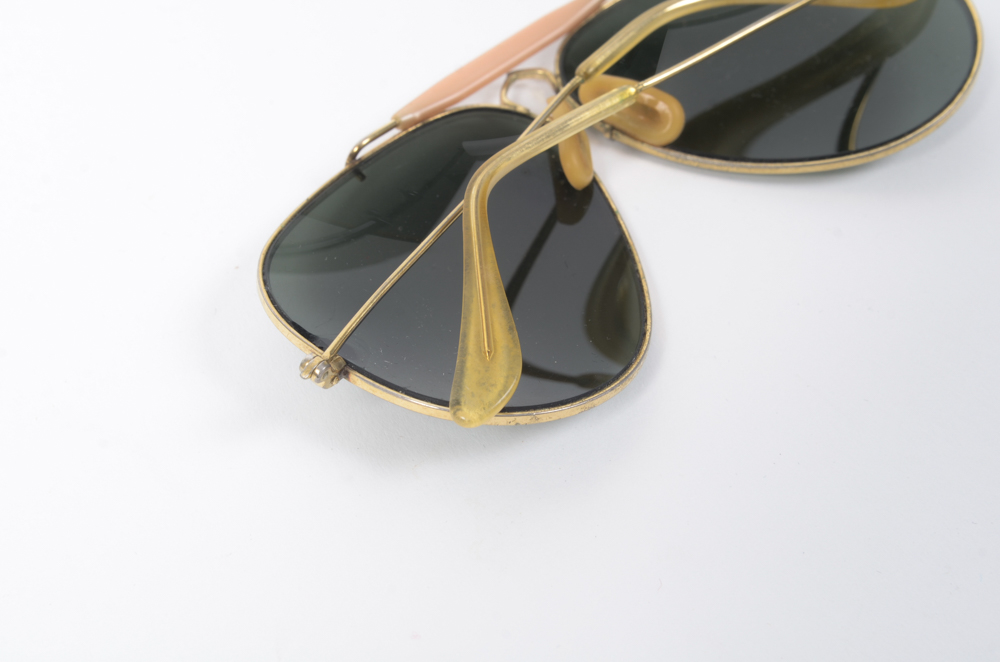 Vintage Ray-Ban "Outdoorsman" Aviator Sunglasses with Case