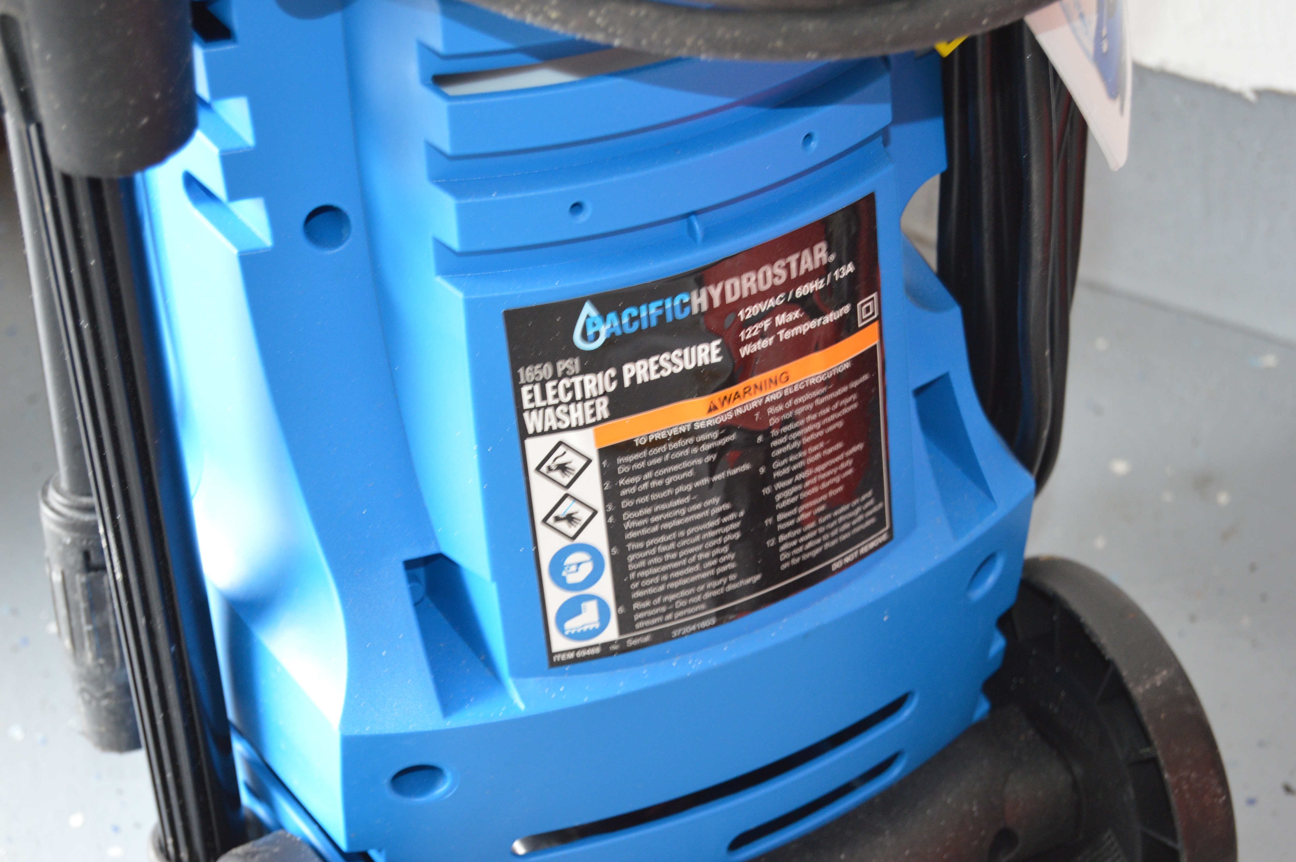 Pressure Washer by Pacific Hydrostar and Craftsman Shop Vac