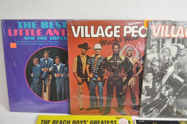 Beach Boys, Addams Family and Other Vintage LPs