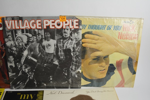 Beach Boys, Addams Family and Other Vintage LPs