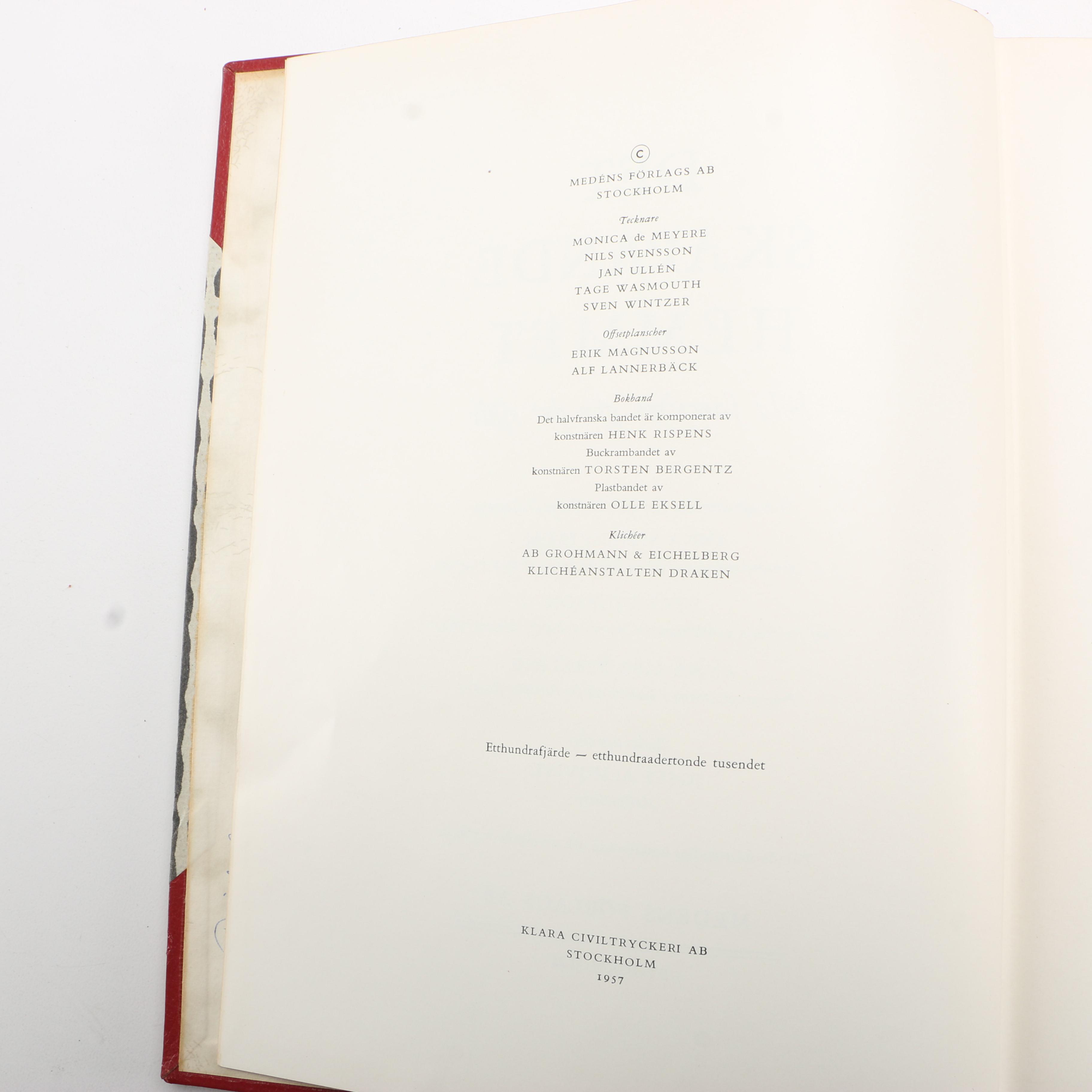 Five-Volume "Svenskt Husmoderslexikon"