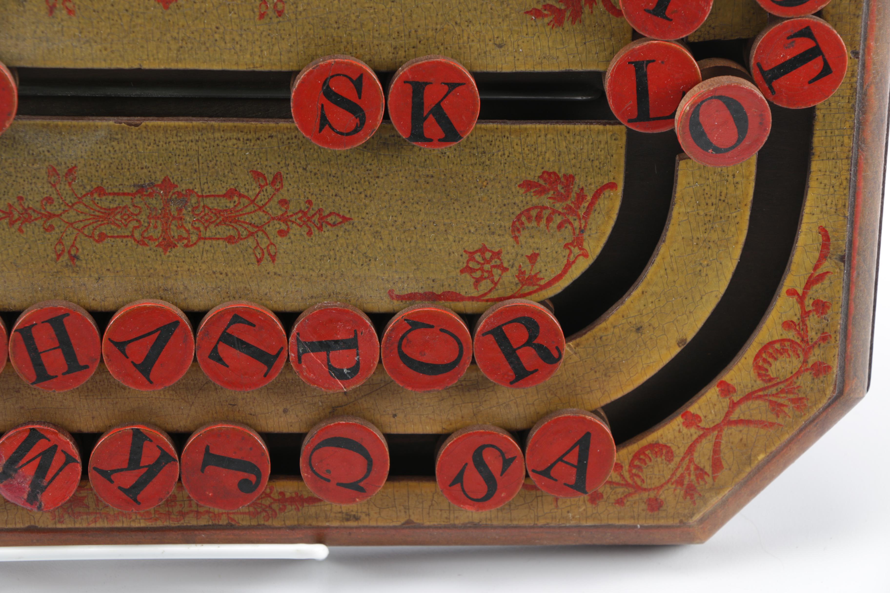 Antique Wooden Games Including 1880s Cornhole Predecessor "Faba Baga; or Parlor Quoits"