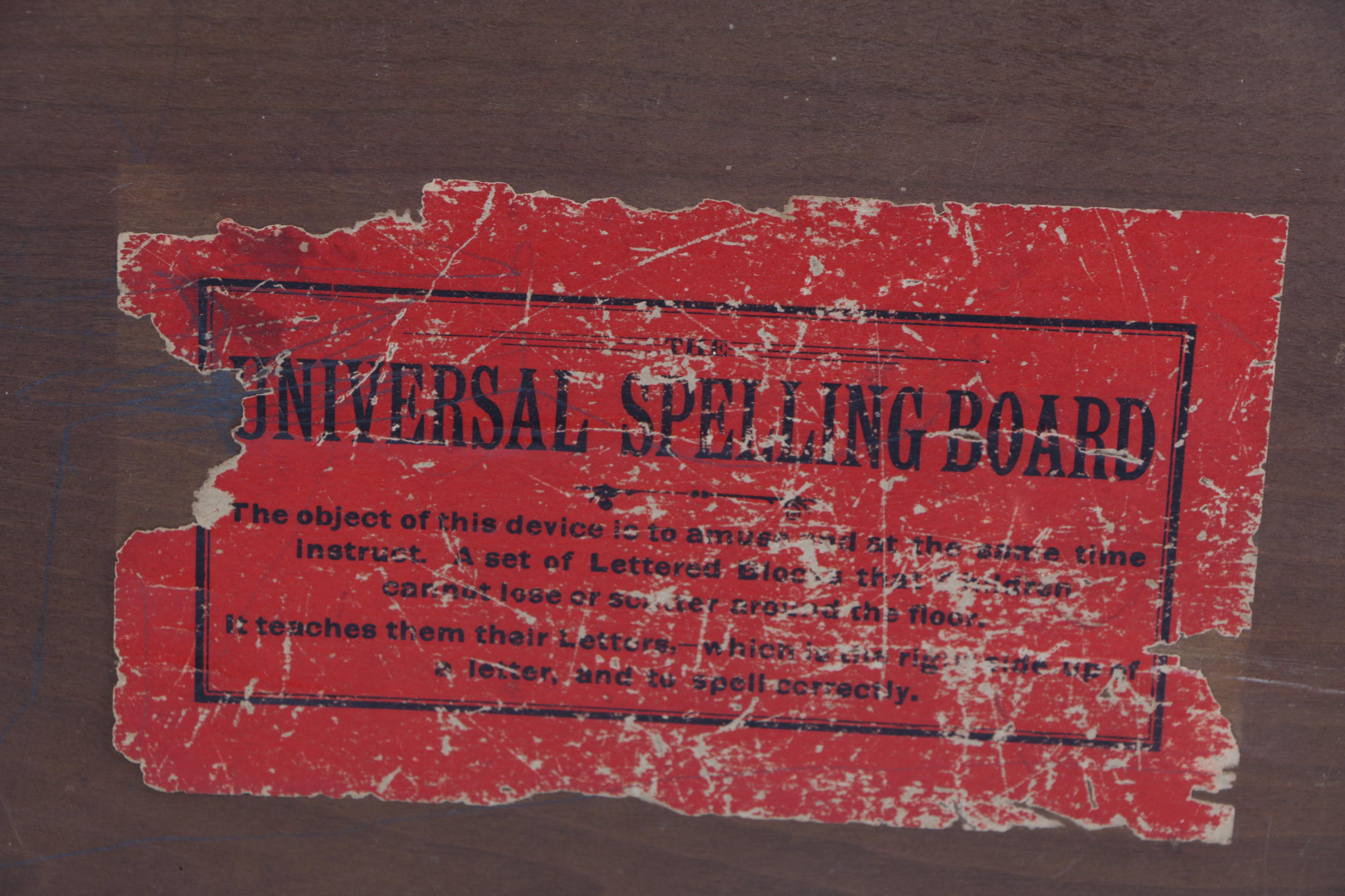 Antique Wooden Games Including 1880s Cornhole Predecessor "Faba Baga; or Parlor Quoits"