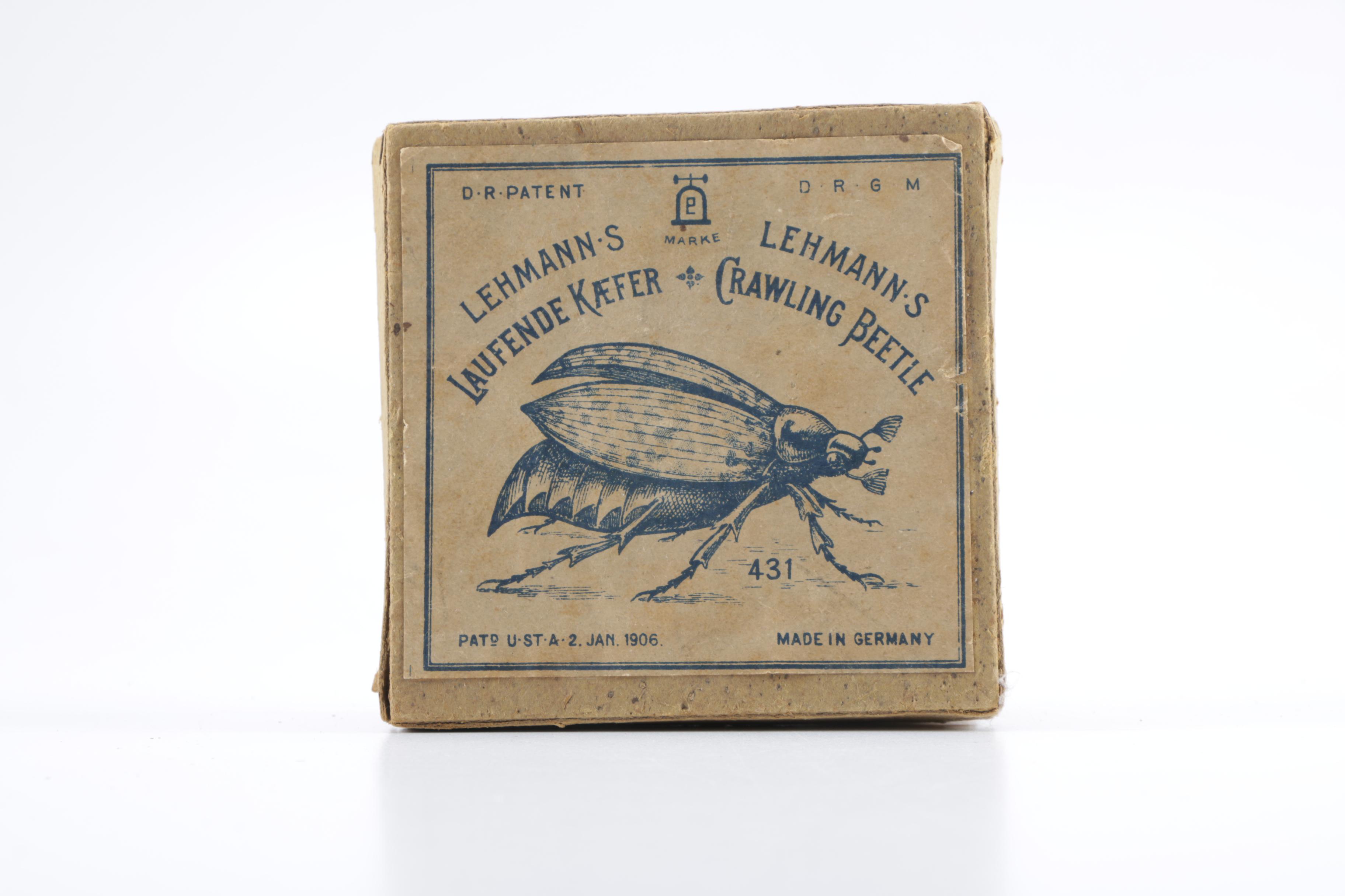 Lehmann's Crawling Beetle Tin Toy