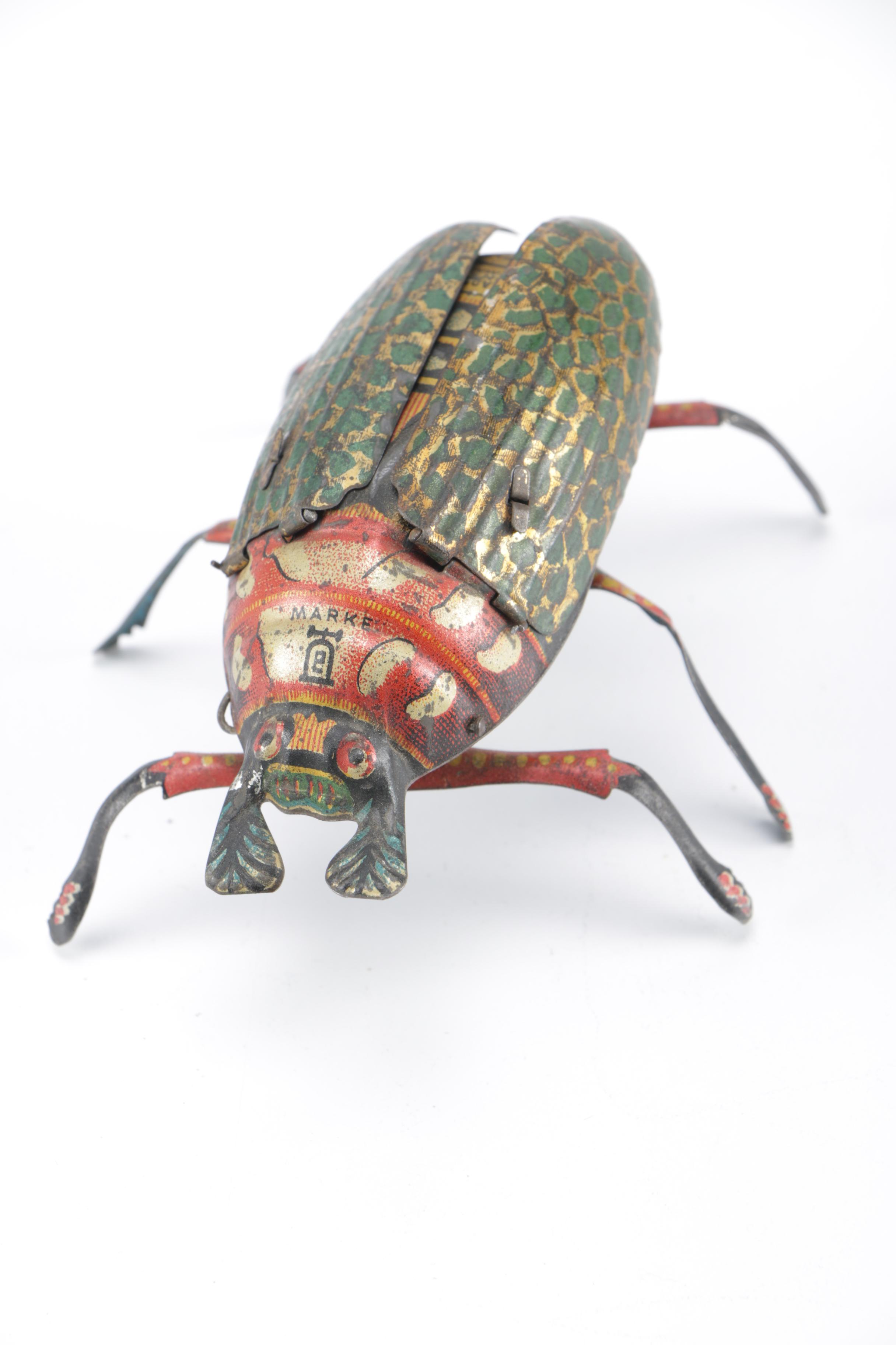 Lehmann's Crawling Beetle Tin Toy