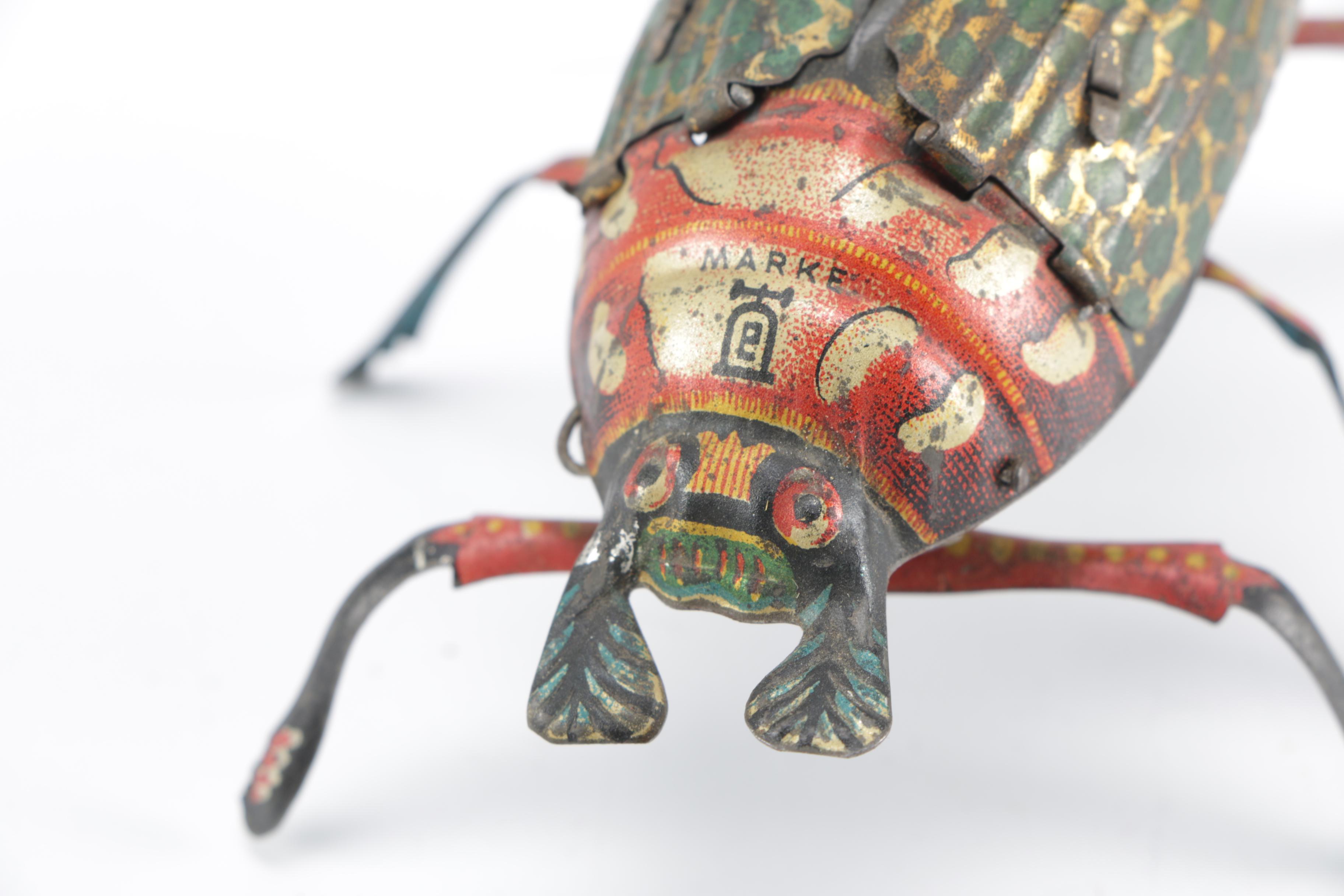 Lehmann's Crawling Beetle Tin Toy