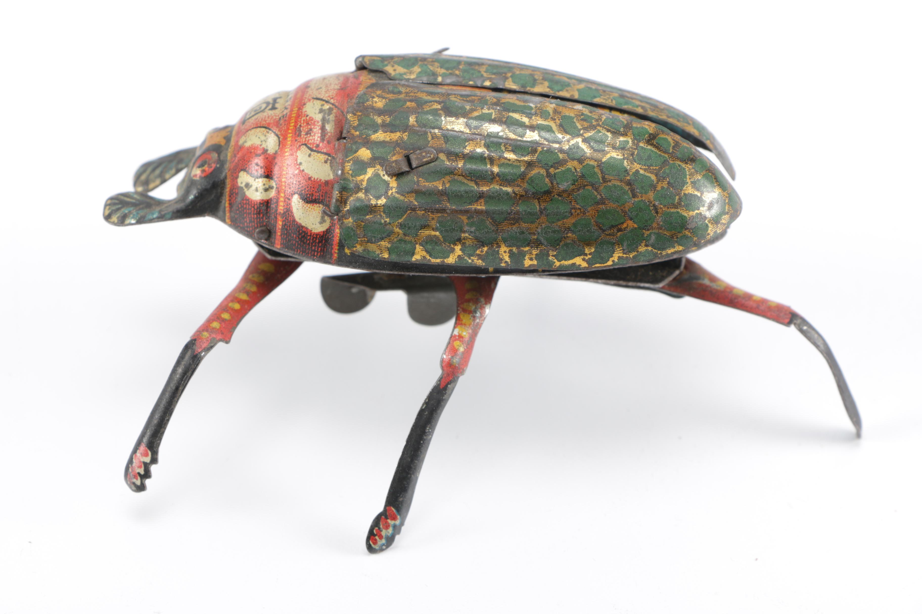 Lehmann's Crawling Beetle Tin Toy