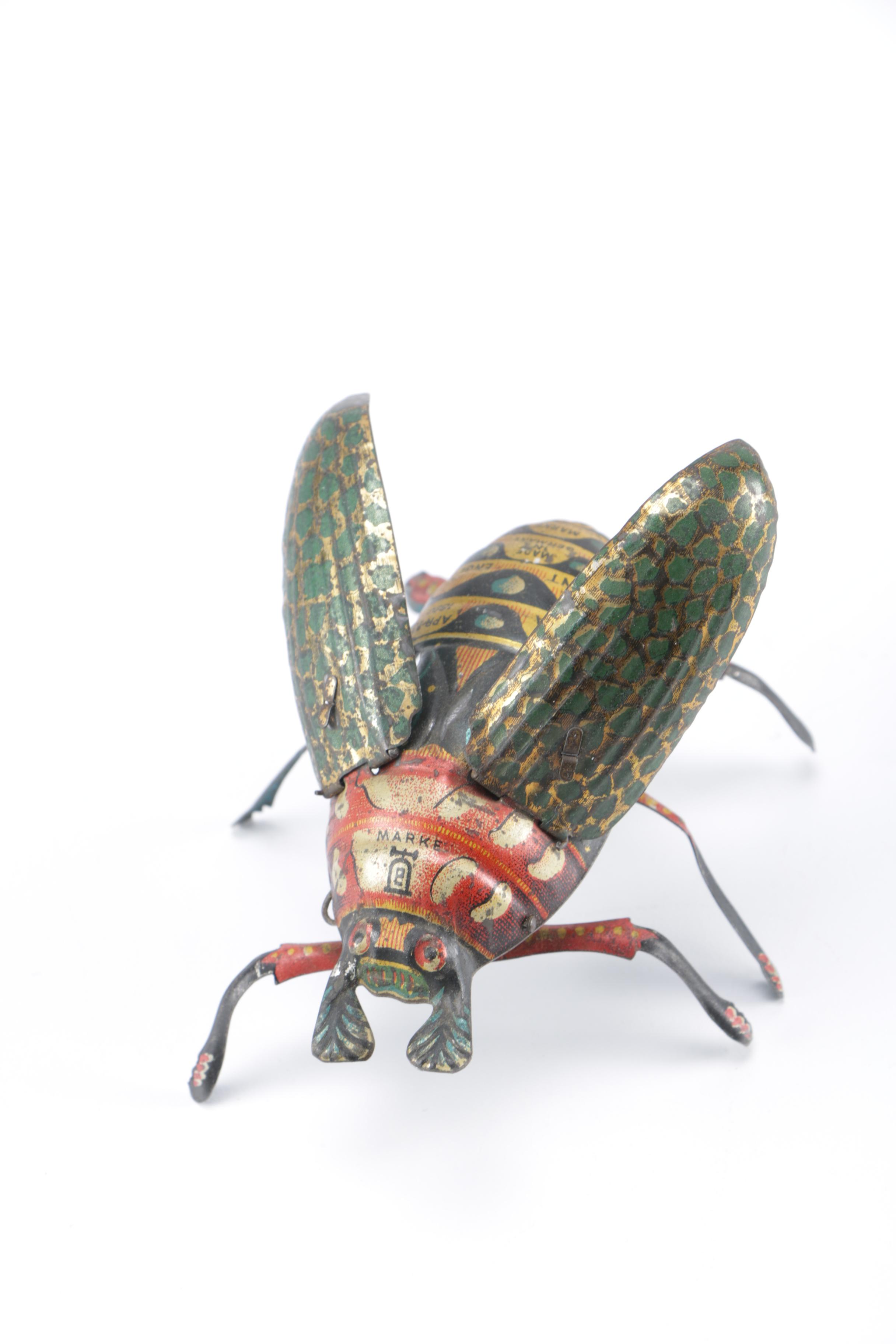 Lehmann's Crawling Beetle Tin Toy