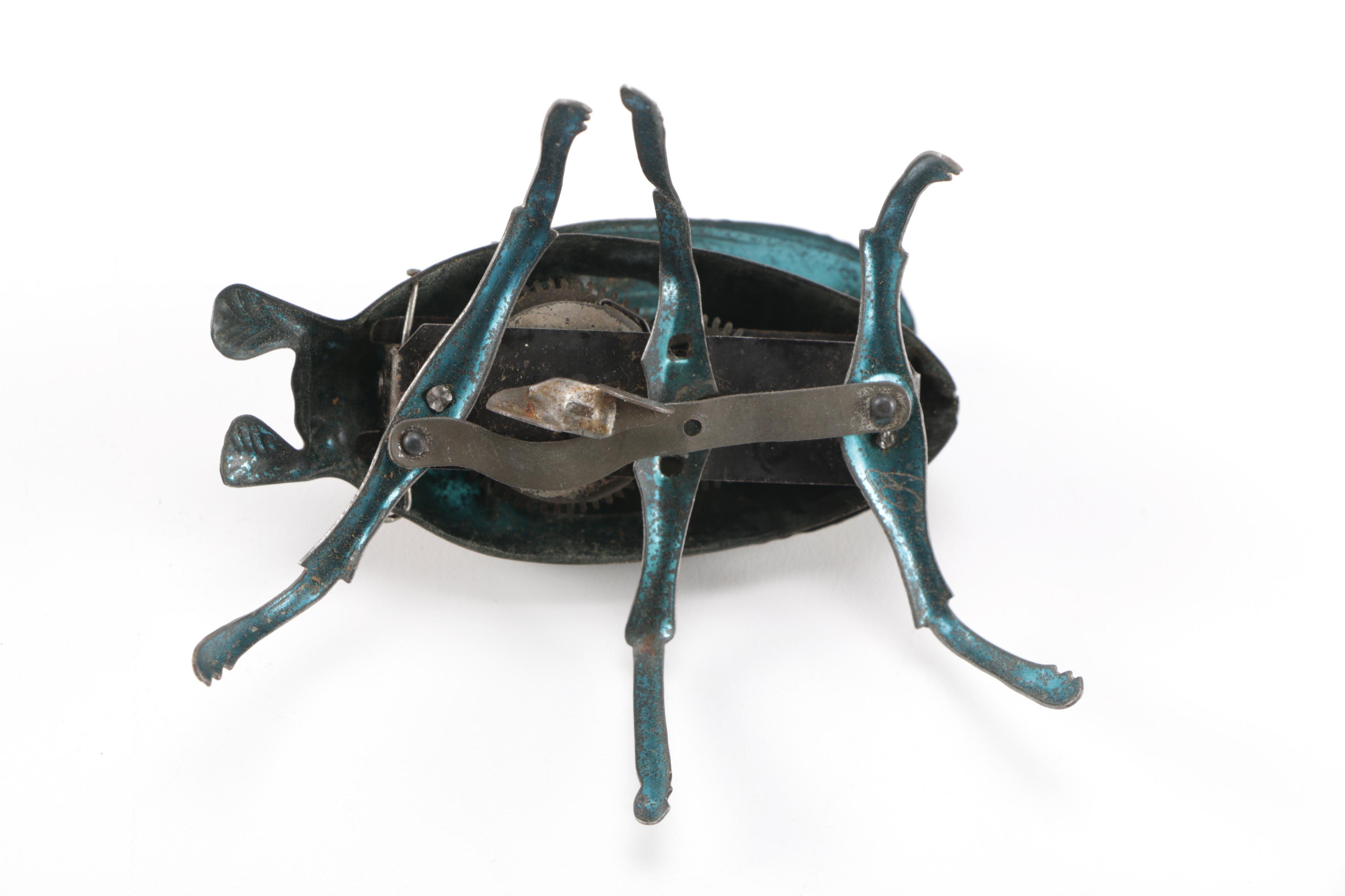 Lehmann's Crawling Beetle Tin Toy