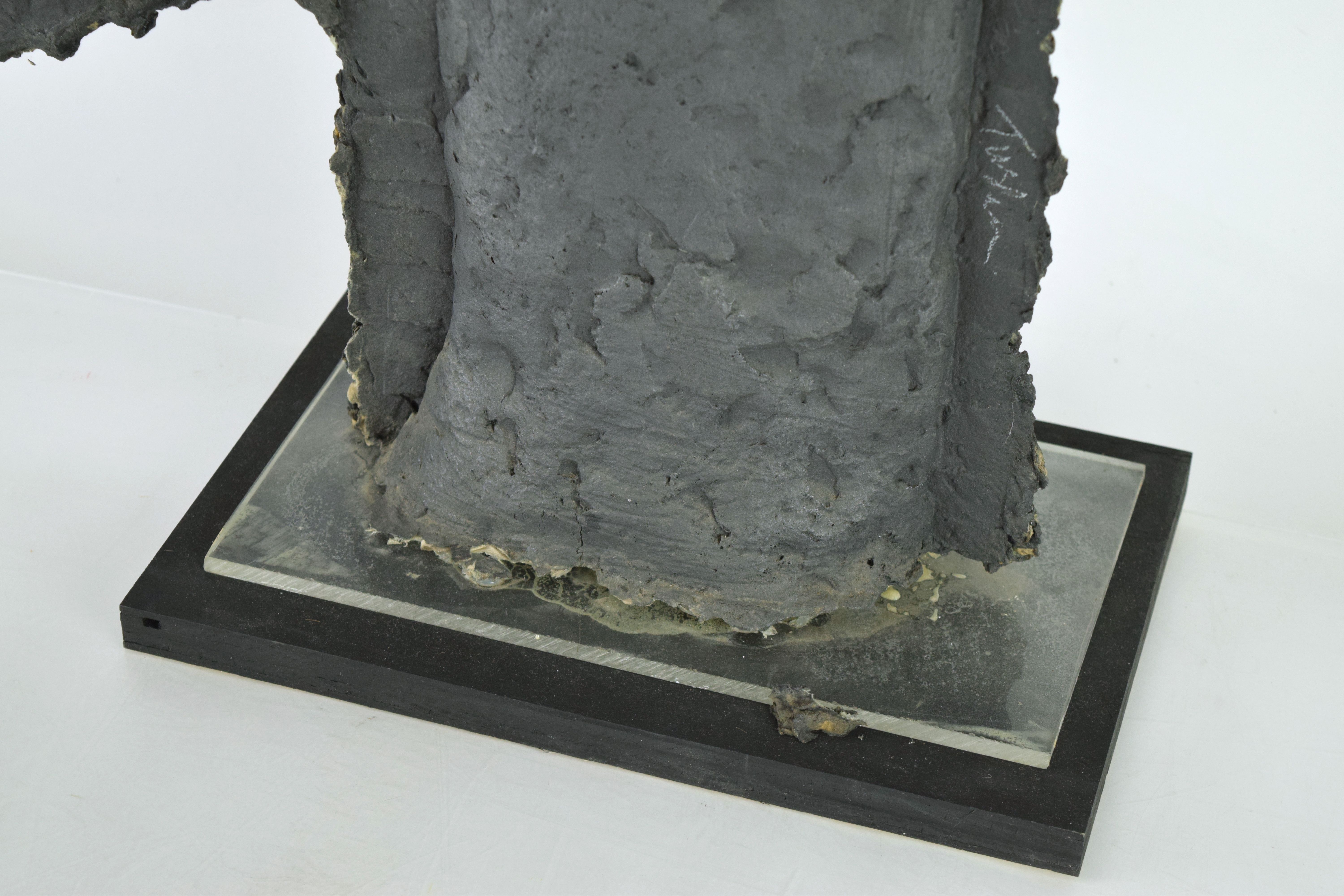 Original Tuska Cast Paper Bas-Relief Sculpture "Elliot"