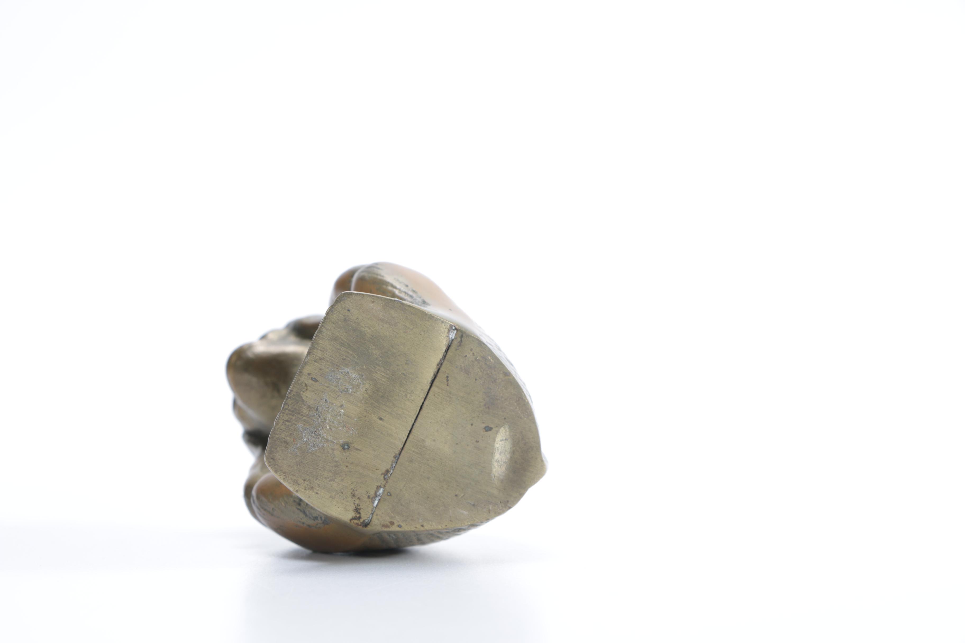 Brass Three Wise Monkeys Figurines