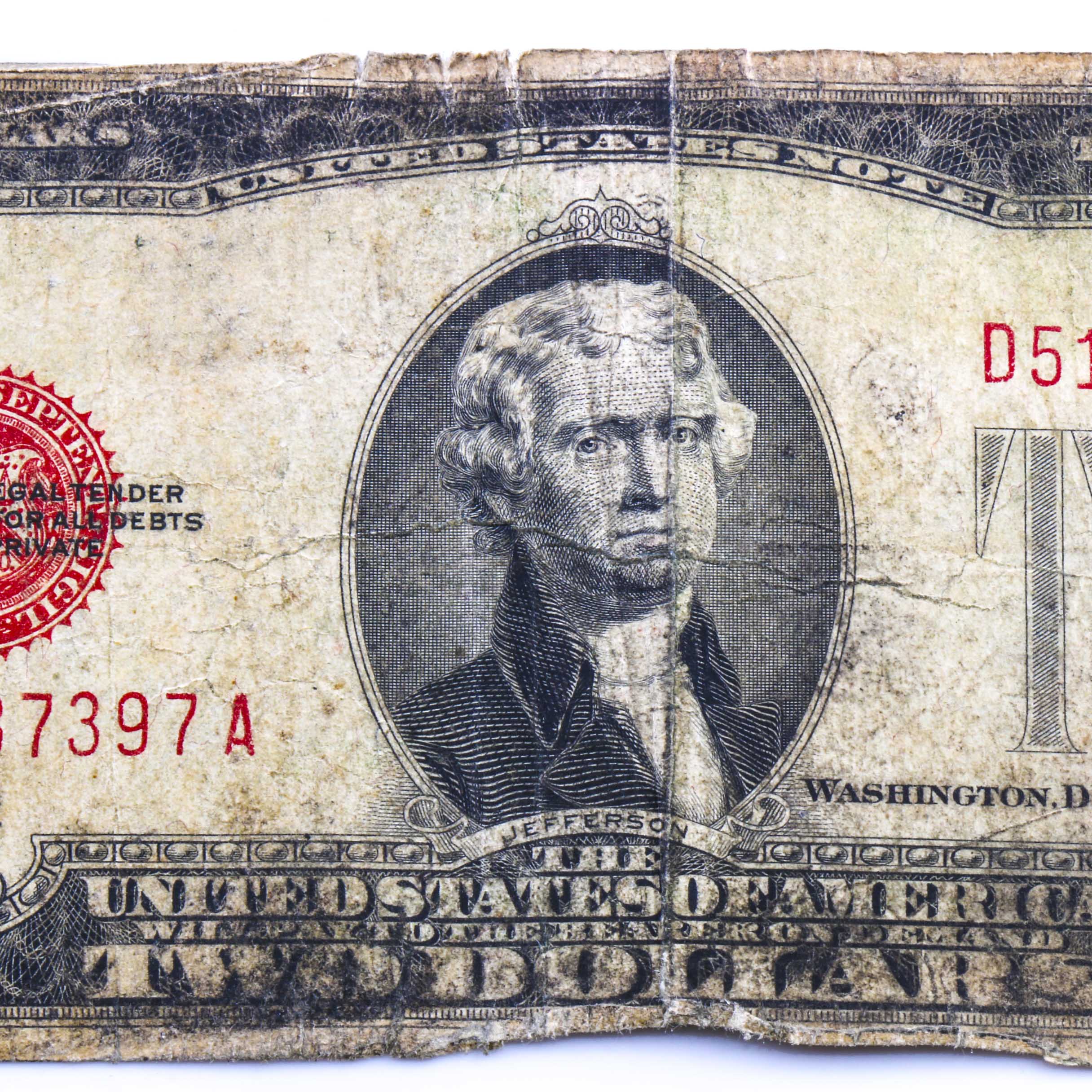 Series 1928-F $2 Legal Tender Note