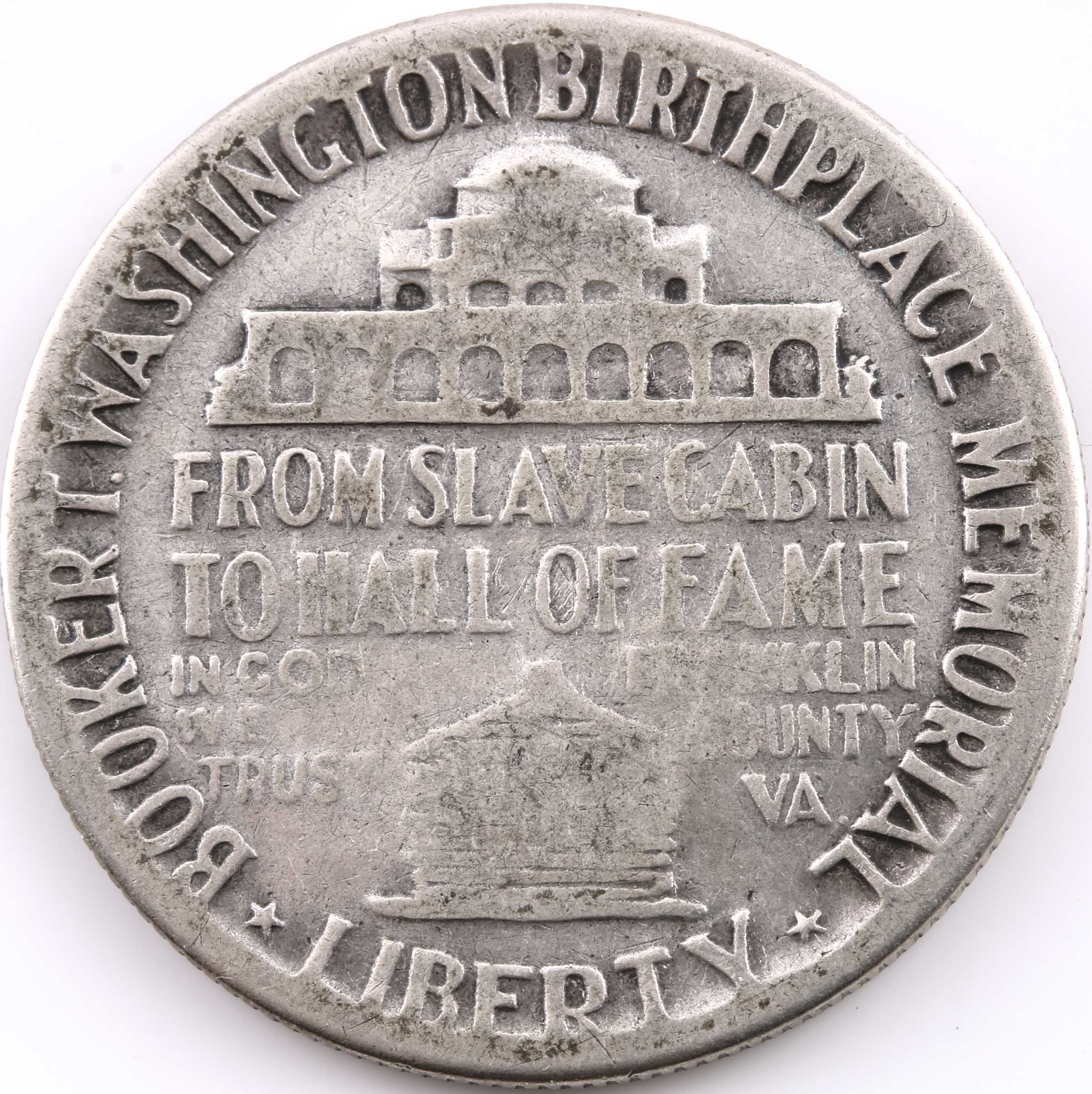 1946 Booker T. Washington Commemorative Silver Half Dollar