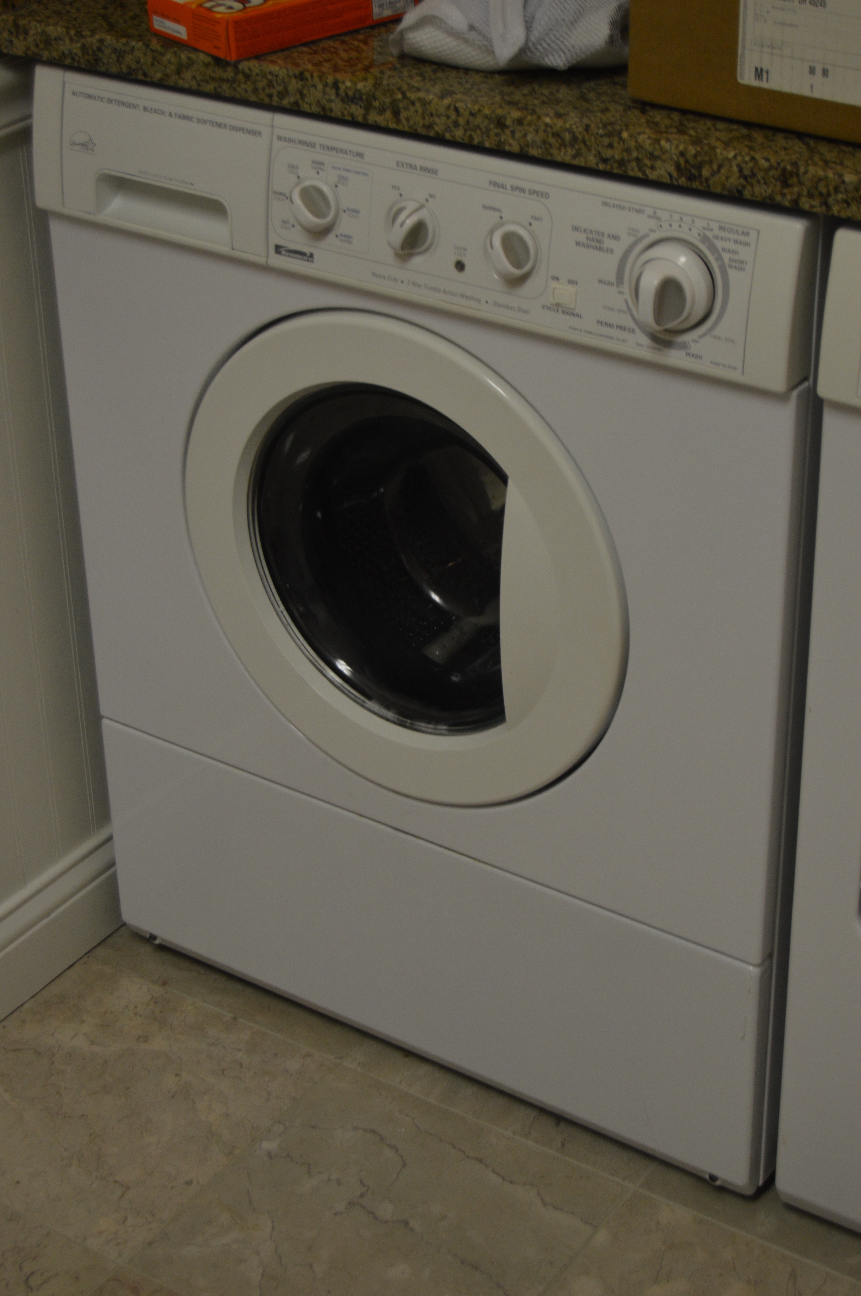 Convertible Front Load Kenmore Washer and Dryer