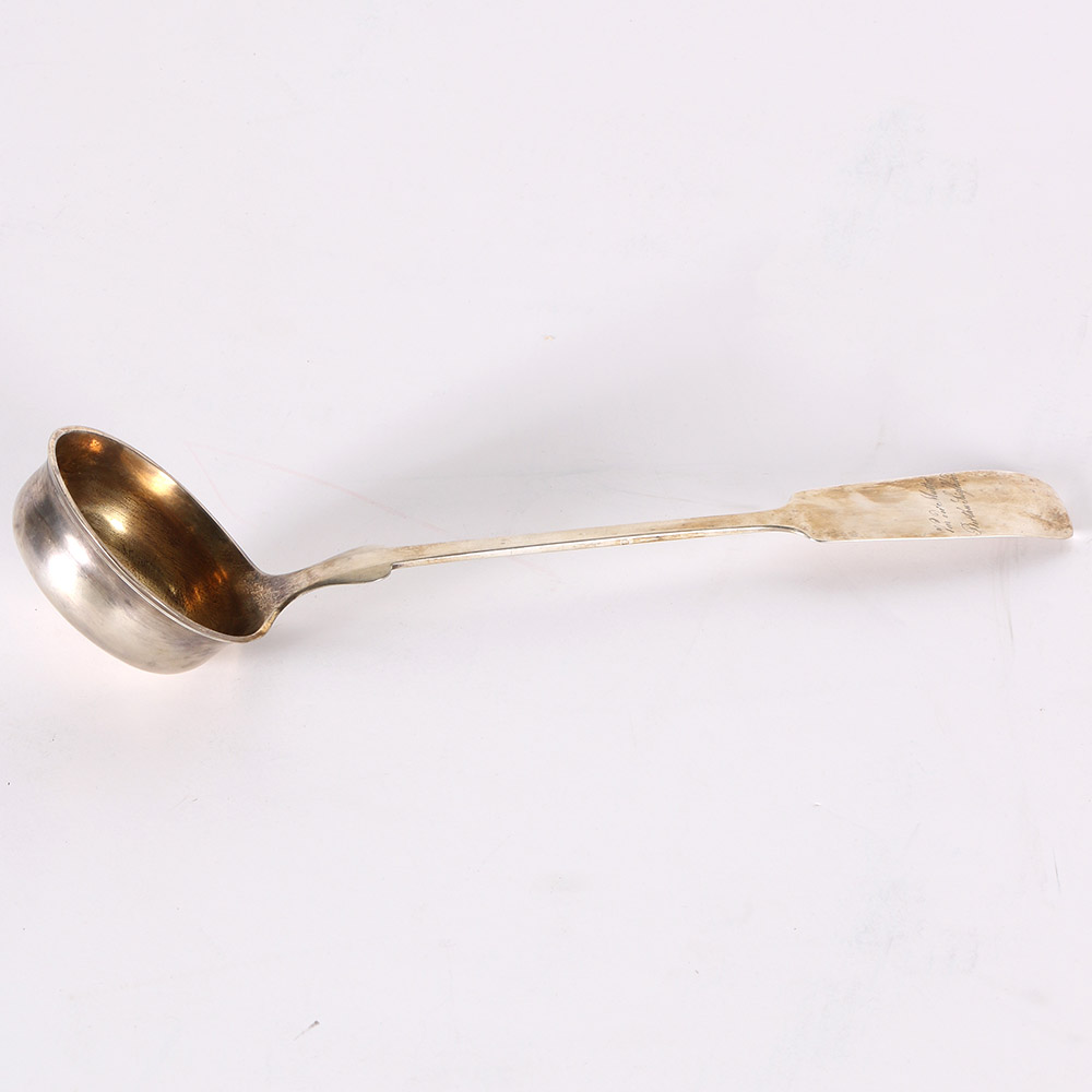 Antique German Silver Ladle